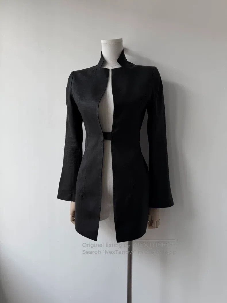 Yohji Yamamoto Yohji Yamamoto size 1 1998 AW Mainline Show Ramie Pioneer S Size S / US 4 / IT 40 - 2 Thumbnail