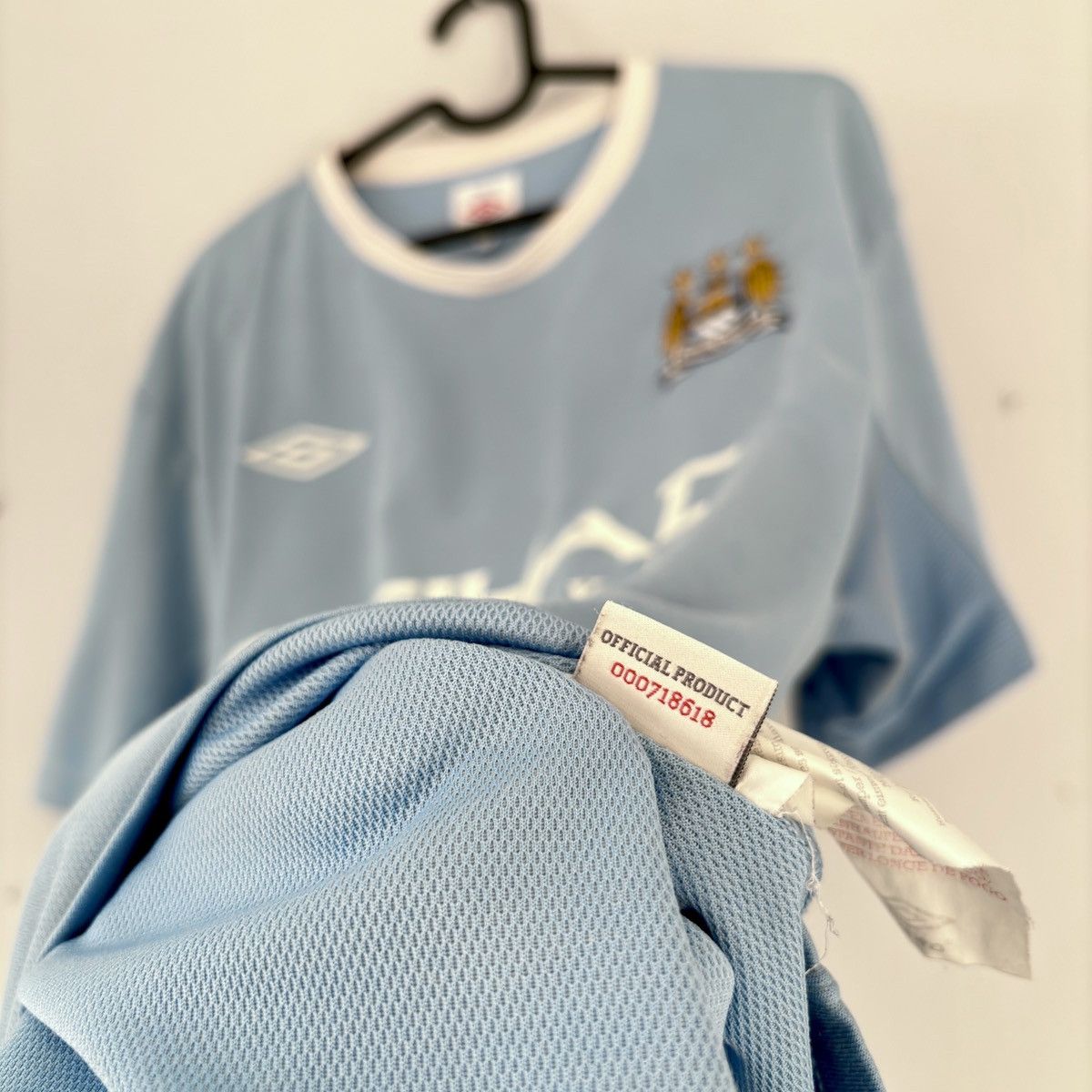 Umbro × Vintage 2009 2010 Manchester City Umbro Home Kit Soccer Jersey Shirt Size US L / EU 52-54 / 3 - 7 Thumbnail
