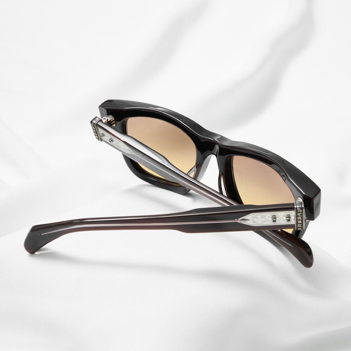 Chrome Hearts CHROME HEARTS DICK FITZENER CLASSIC BROWN GLASSES Size ONE SIZE - 7 Thumbnail