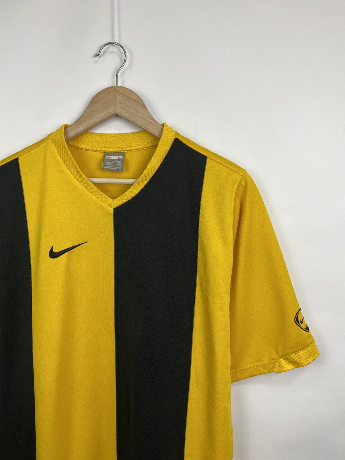 Nike 🇺🇸 Vintage 90s Nike Total Ninety T-Shirt Y2K Rare Retro Hype Size US L / EU 52-54 / 3 - 2 Thumbnail