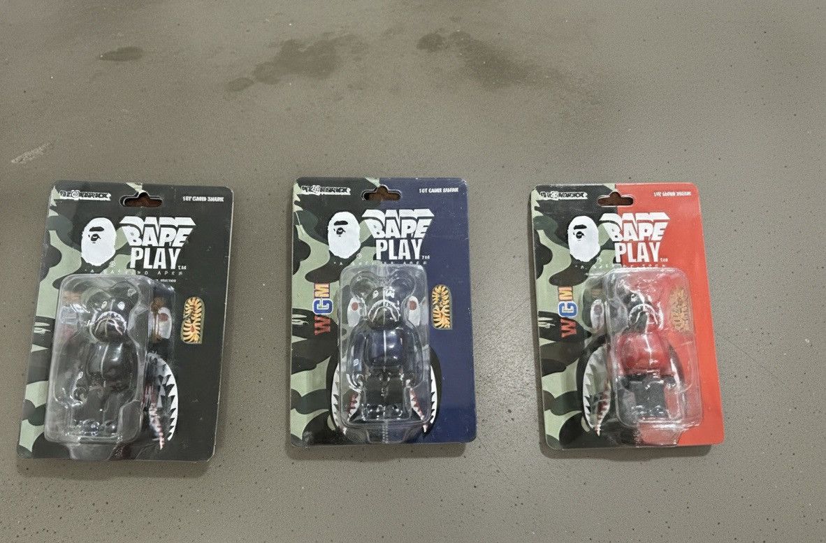 Bape Bape x Be@rbrick 100% Camo Set Size ONE SIZE - 2 Thumbnail