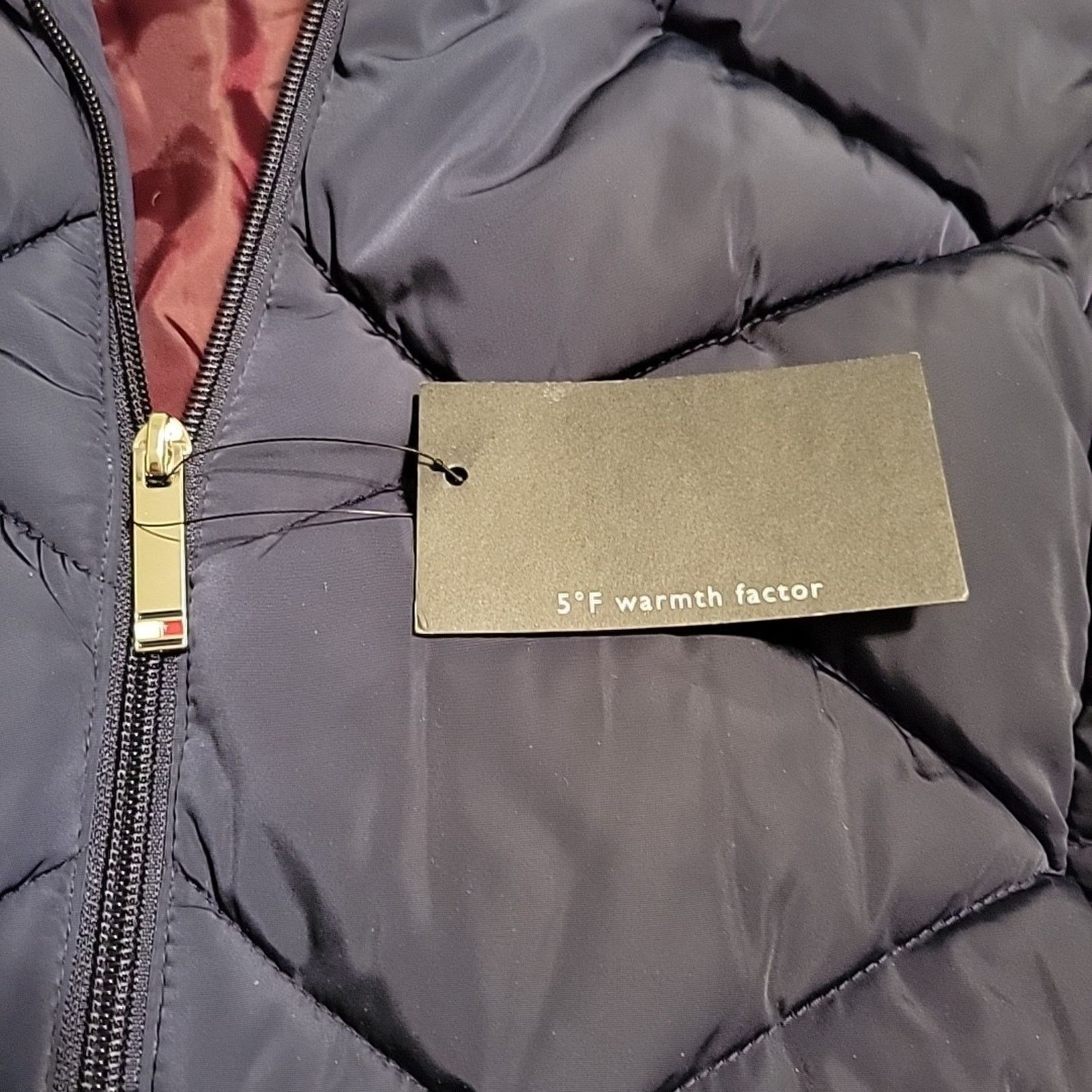 Tommy Hilfiger Tommy Hilfiger Winter Hooded Navy Blue Puffer Coat SZ XL Size XL / US 12-14 / IT 48-50 - 6 Thumbnail