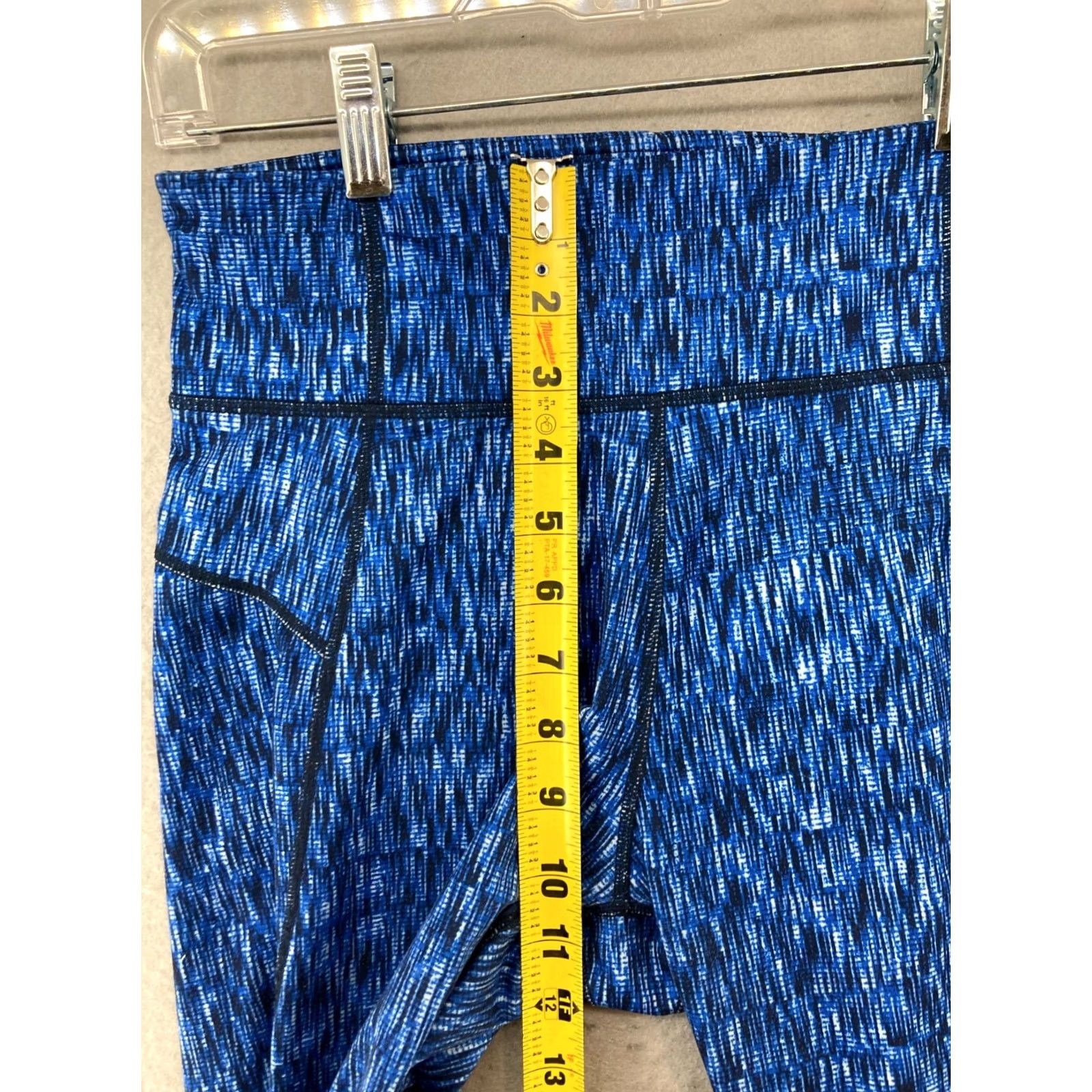 Adidas Adidas Womens Yoga Pants M Blue Climalite High Rise Athletic Size 32" / US 10 / IT 46 - 4 Thumbnail