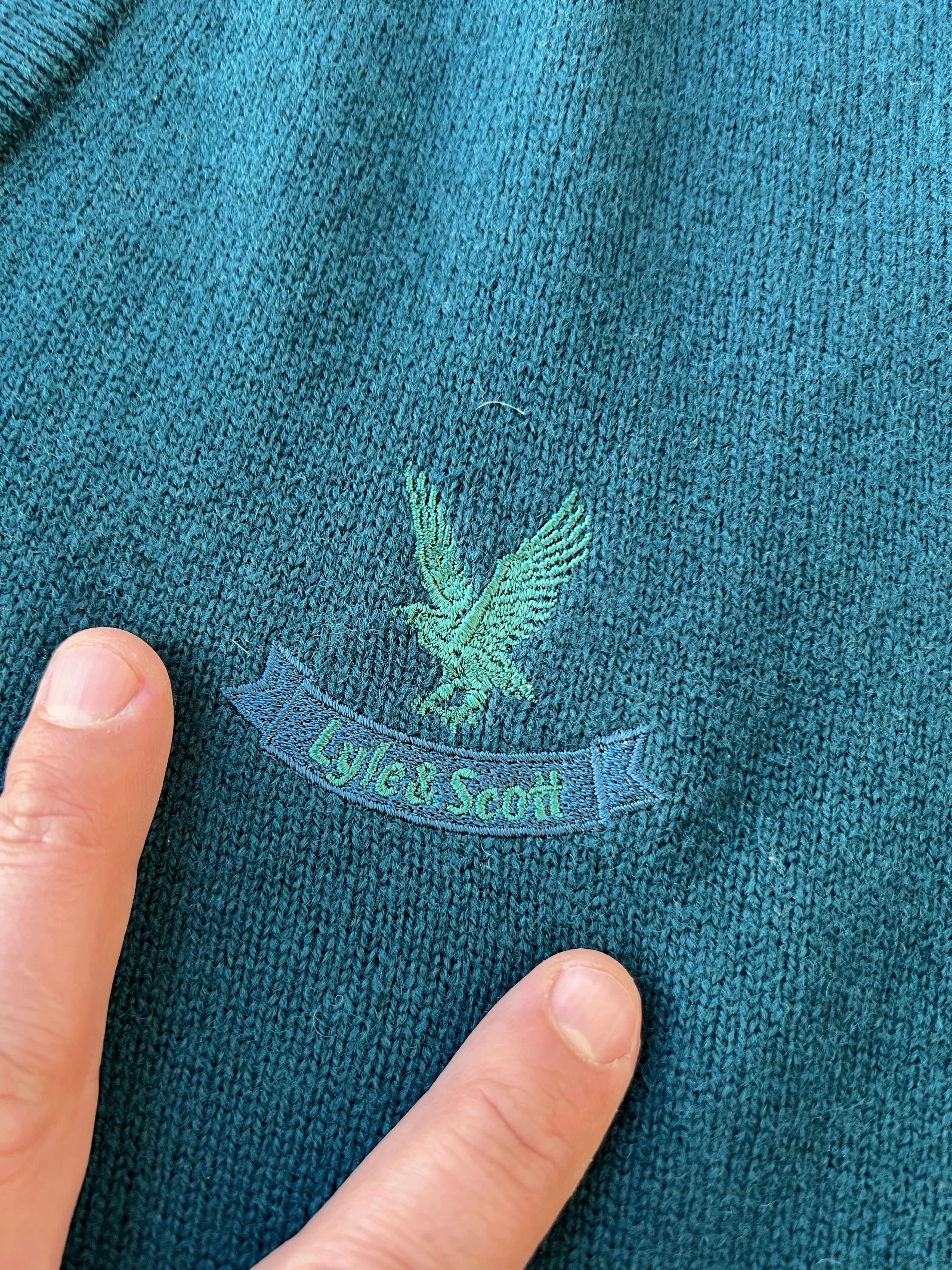 Lyle & Scott Vintage Lyle & Scott Wool Sweater Size US XL / EU 56 / 4 - 2 Thumbnail