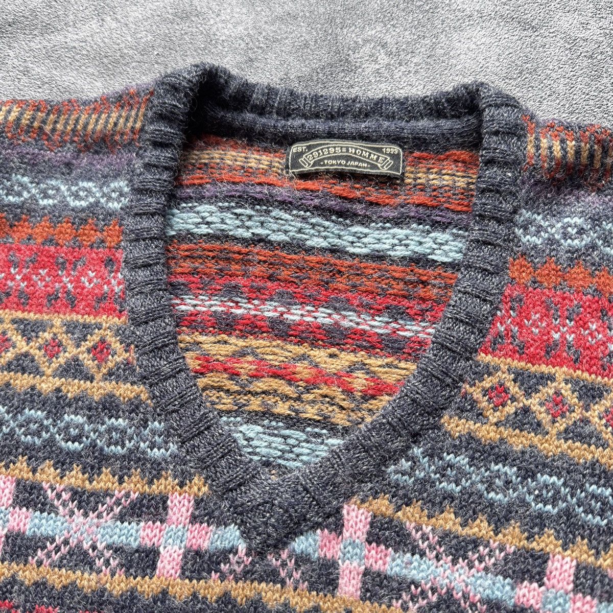 291295=Homme 291295=Homme Japanese brand knitwear Size US S / EU 44-46 / 1 - 2 Thumbnail