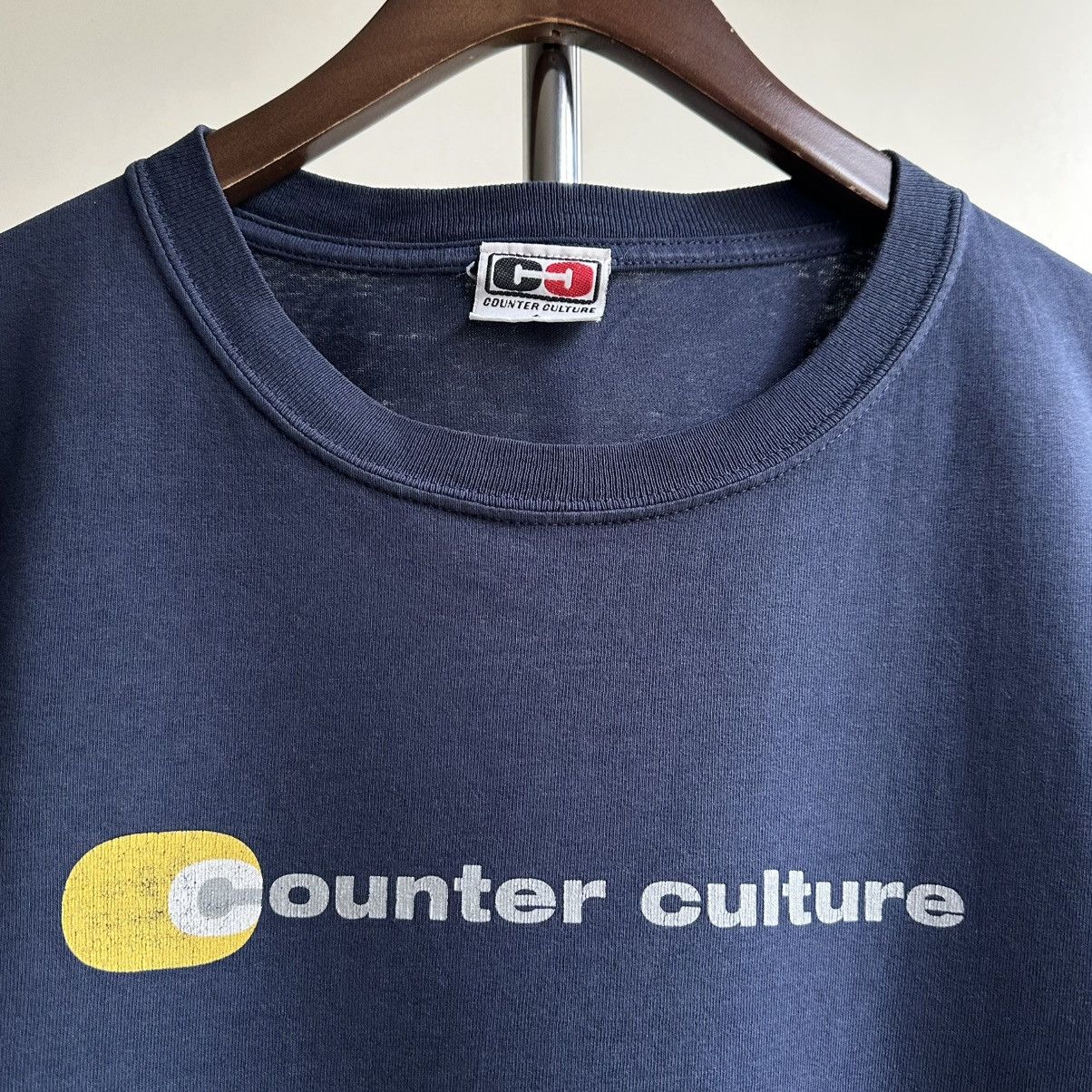 Vintage VINTAGE COUNTER CULTURE SKATE TEE Size US L / EU 52-54 / 3 - 3 Thumbnail