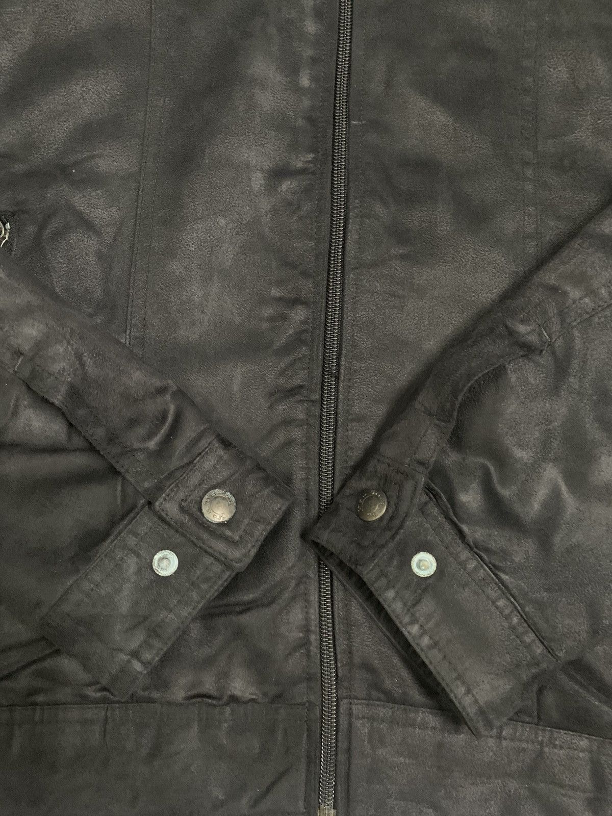 Von Dutch Vintage Von Dutch Faux Suede Biker-Punk Style Jacket Size US M / EU 48-50 / 2 - 12 Thumbnail