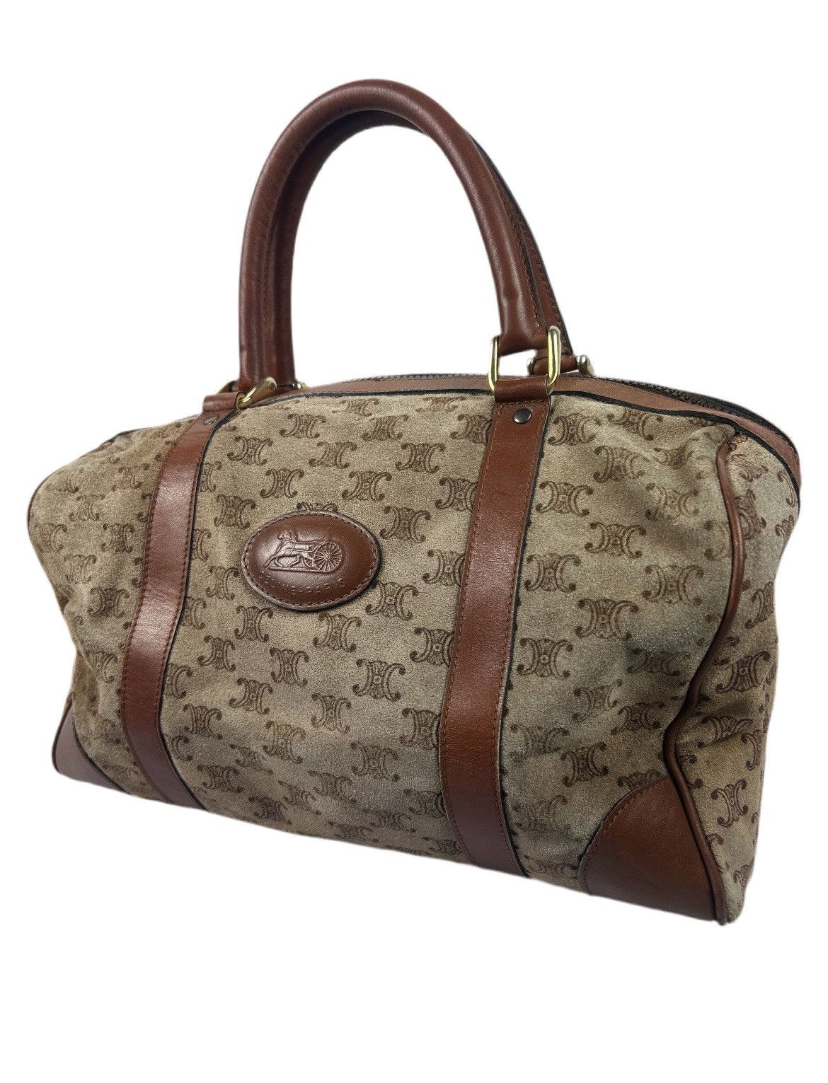 Celine Celine Macadam Canvas Boston Bag Size ONE SIZE - 1 Thumbnail
