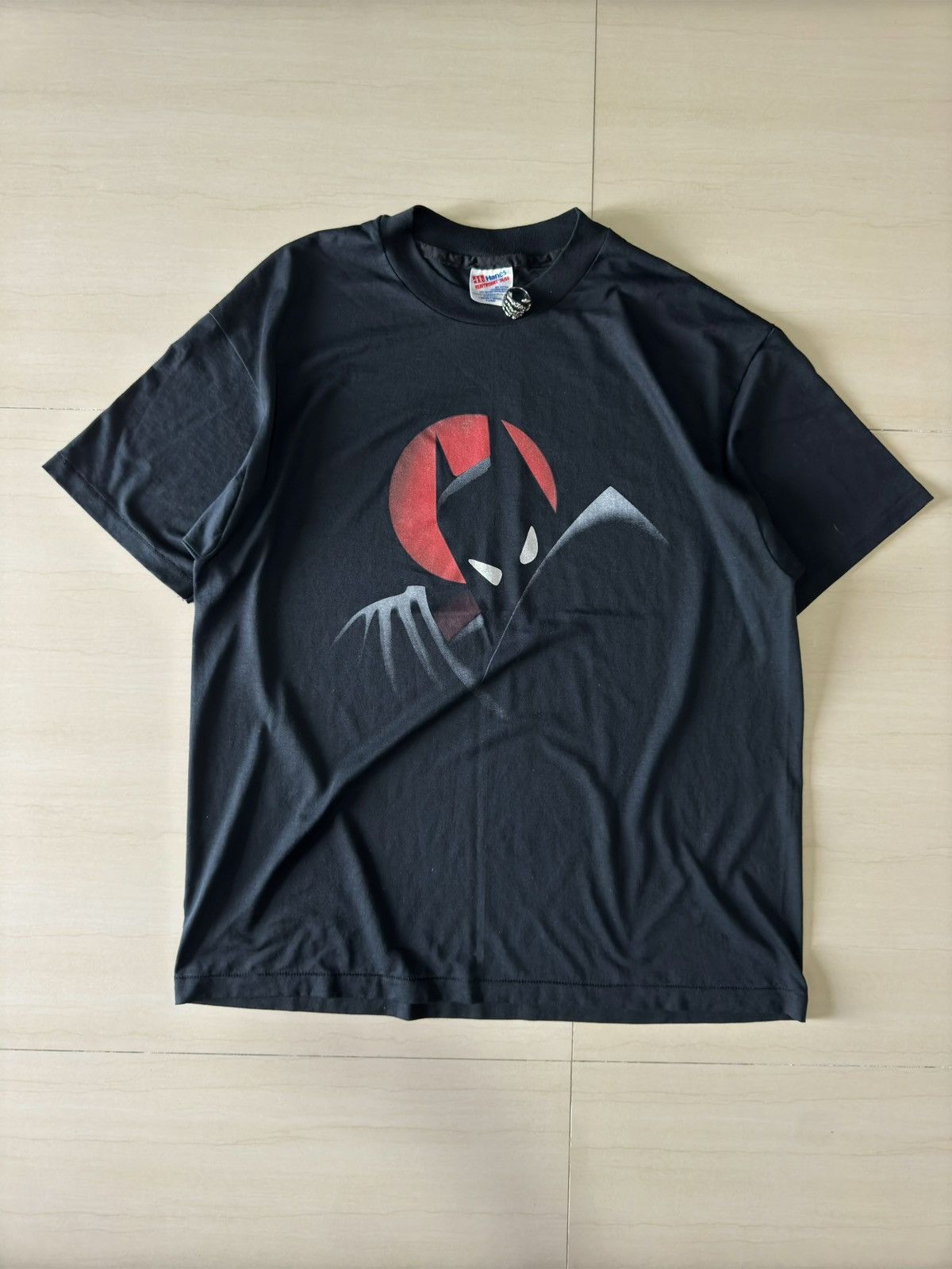 Warner Bros 1992 Batman The Animated Series DC Comics VTG Hanes Shirt Size US XL / EU 56 / 4 - 3 Thumbnail