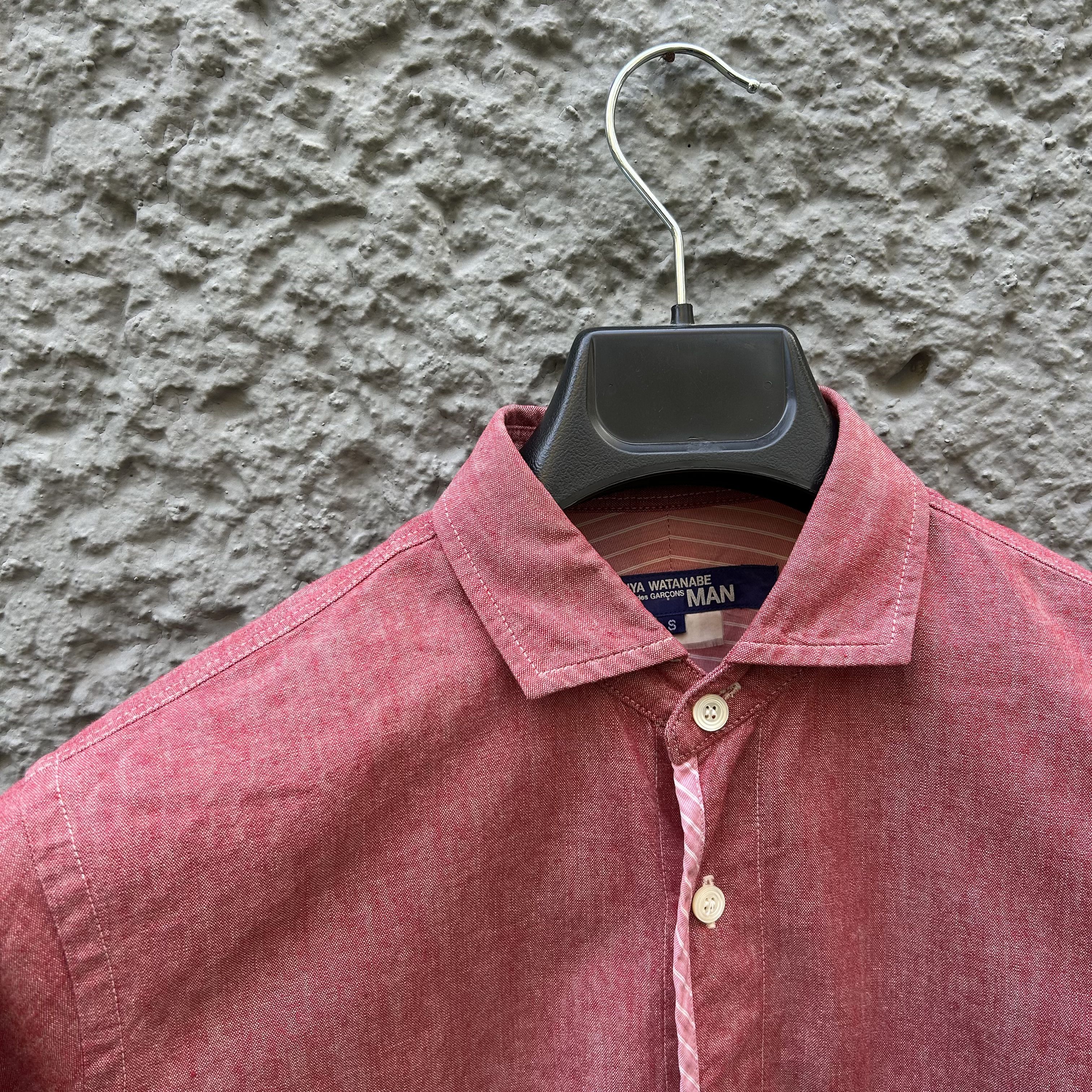 Junya Watanabe Comme des Garcons Junya Watanabe Pink Shirt Button Up S/S11 Size US S / EU 44-46 / 1 - 3 Thumbnail