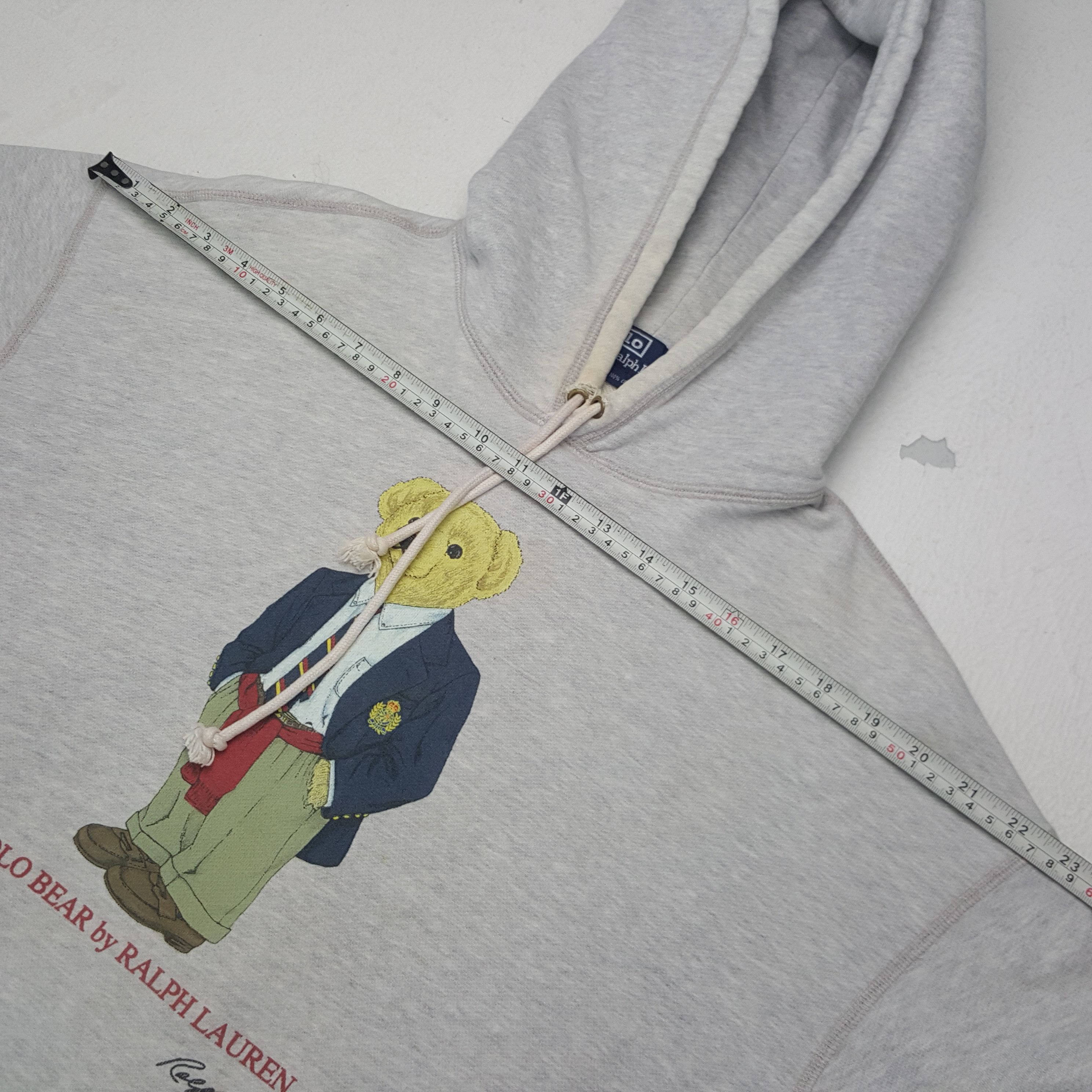 Polo Ralph Lauren × Ralph Lauren × Vintage Vintage Polo Bear by Ralph Lauren American Designer Hoodies Size US L / EU 52-54 / 3 - 5 Thumbnail