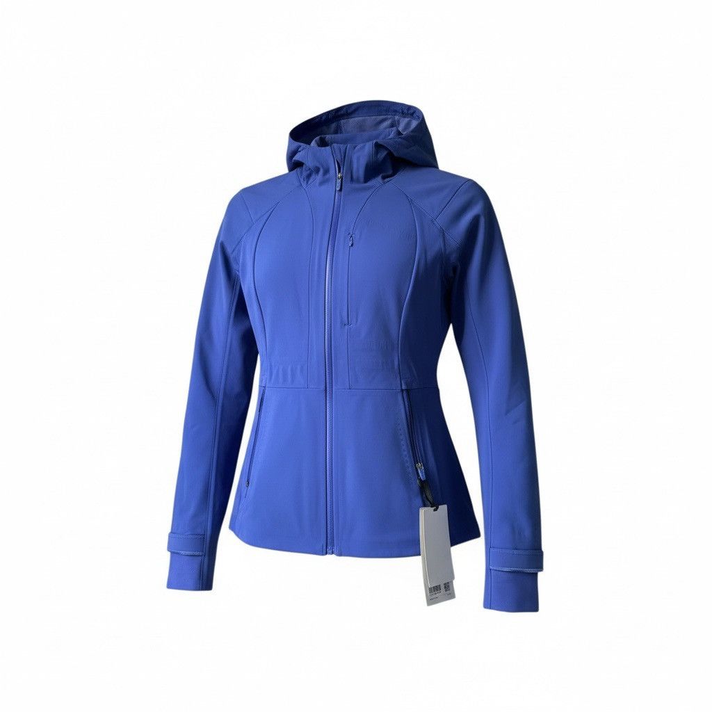 Lululemon NWT Lululemon Cross Chill Jacket NEW BLUE RepelShell Sz.6 Size S / US 4 / IT 40 - 2 Thumbnail