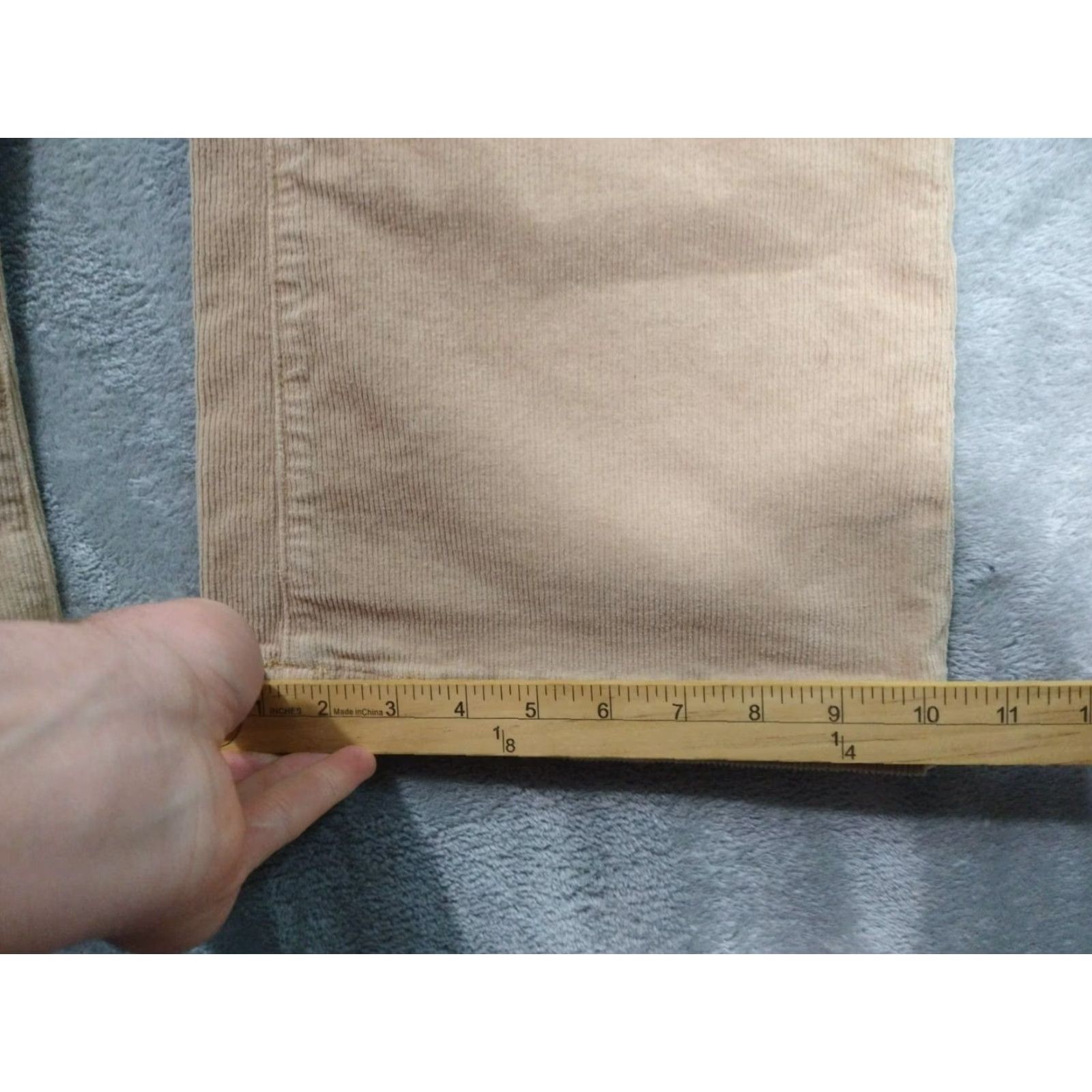 American Eagle Outfitters American Eagle Jeans Beige High Rise Bootcut Stretch Womens 16 Tall Size 38" / US 16 / IT 52 - 6 Thumbnail
