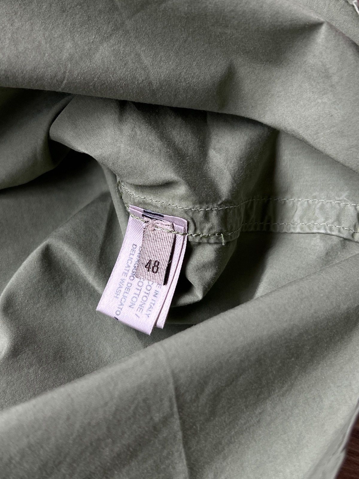 Bottega Veneta Bottega Veneta Men’s Cotton Green Shirt Size48 Made In Italy Size US M / EU 48-50 / 2 - 8 Thumbnail