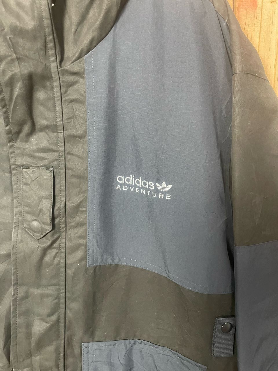 Adidas adidas Alphabet Printing Contrasting Hooded Track Jacket Size US L / EU 52-54 / 3 - 4 Thumbnail