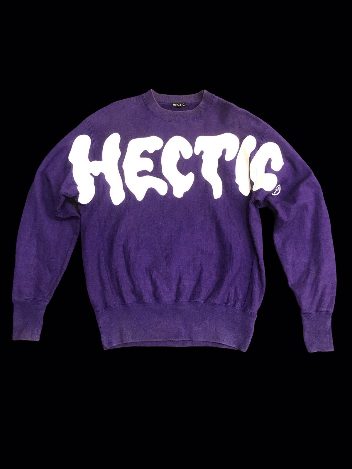 Japanese Brand 💥ARCHIVAL💥HECTIC SPELL OUT SWEATSHIRT Size US M / EU 48-50 / 2 - 1 Thumbnail