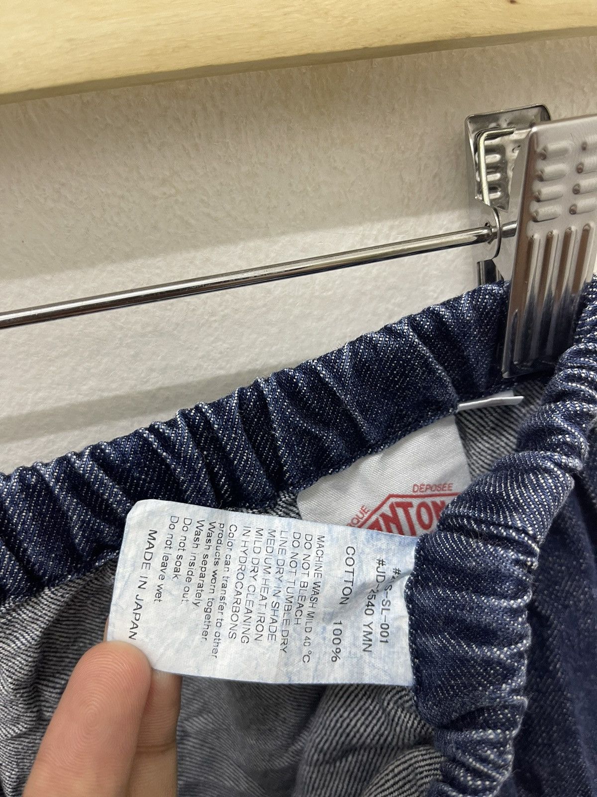 Danton Rare Vintage DANTON France Vetements de Travail Japan Made Size US 30 / EU 46 - 7 Thumbnail