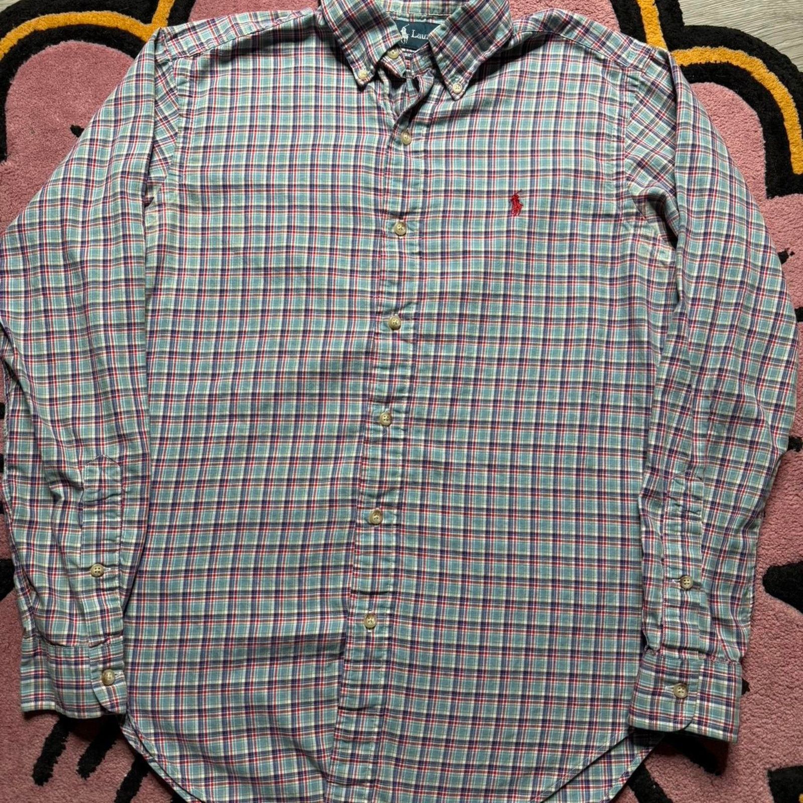 Polo Ralph Lauren × Ralph Lauren Polo Ralph Lauren Plaid Causal Button Up Shirt Size Small Size US S / EU 44-46 / 1 - 2 Thumbnail