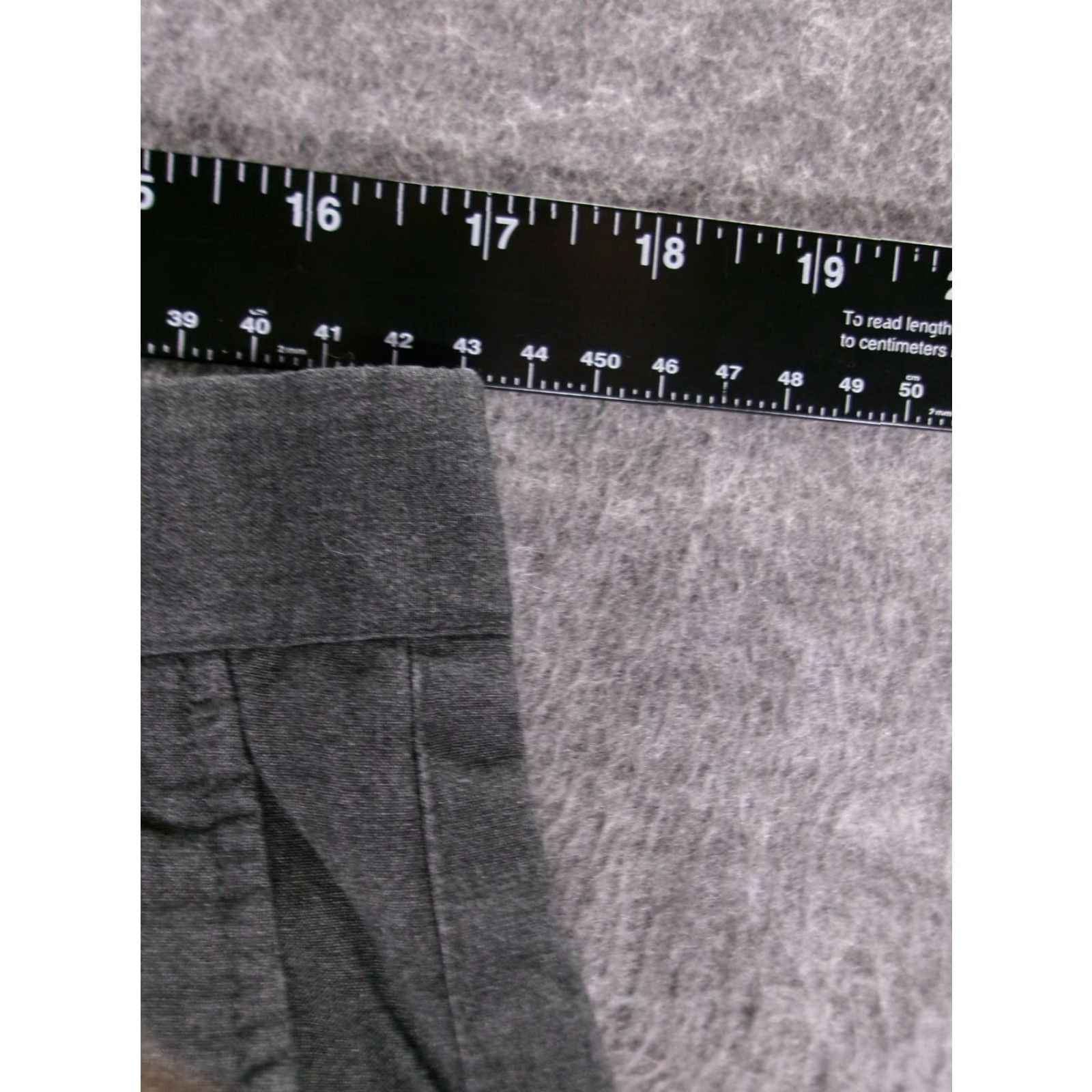 Apt. 9 Apt 9 Pants Mens 34X32 Black Flat Front Office Professional Straight Leg Size US 34 / EU 50 - 4 Thumbnail