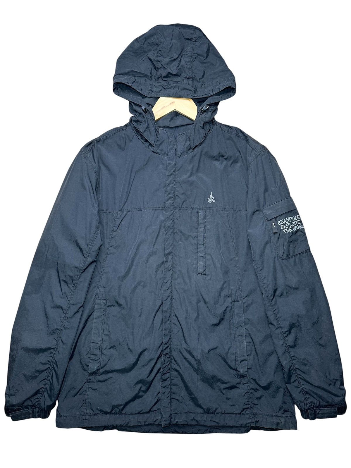 BEANPOLE Beanpole Hooded Jacket – Navy Size US XL / EU 56 / 4 - 1 Thumbnail