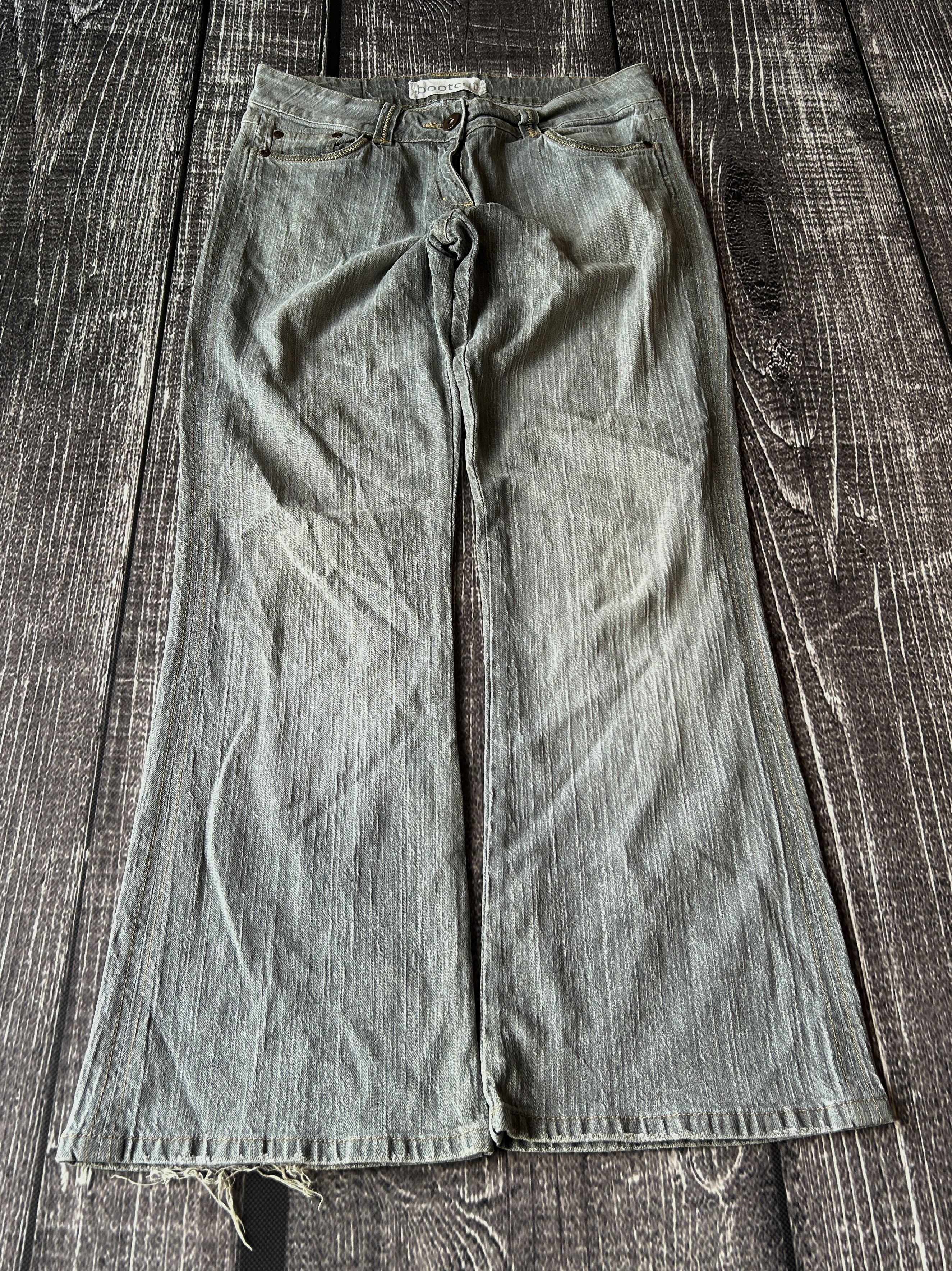 Vintage Rick Owens Junya Watanabe Style Washed Jeans