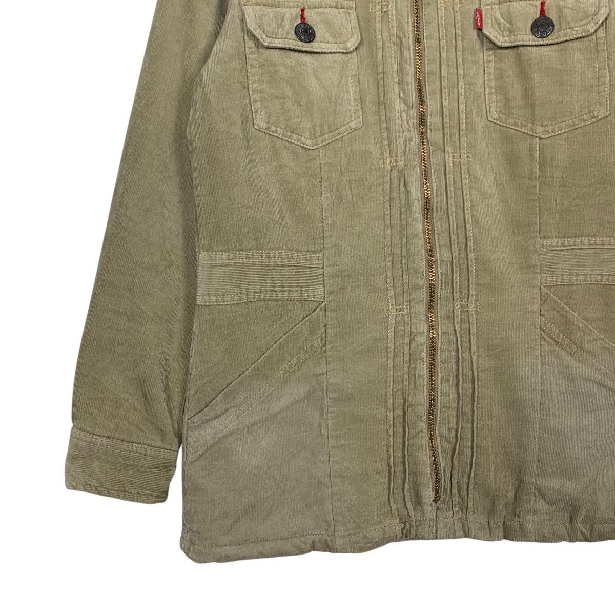 Levi's LEVIS Redloop Quilted Lining Corduroy Jacket #2383-C107 Size M / US 6-8 / IT 42-44 - 5 Thumbnail