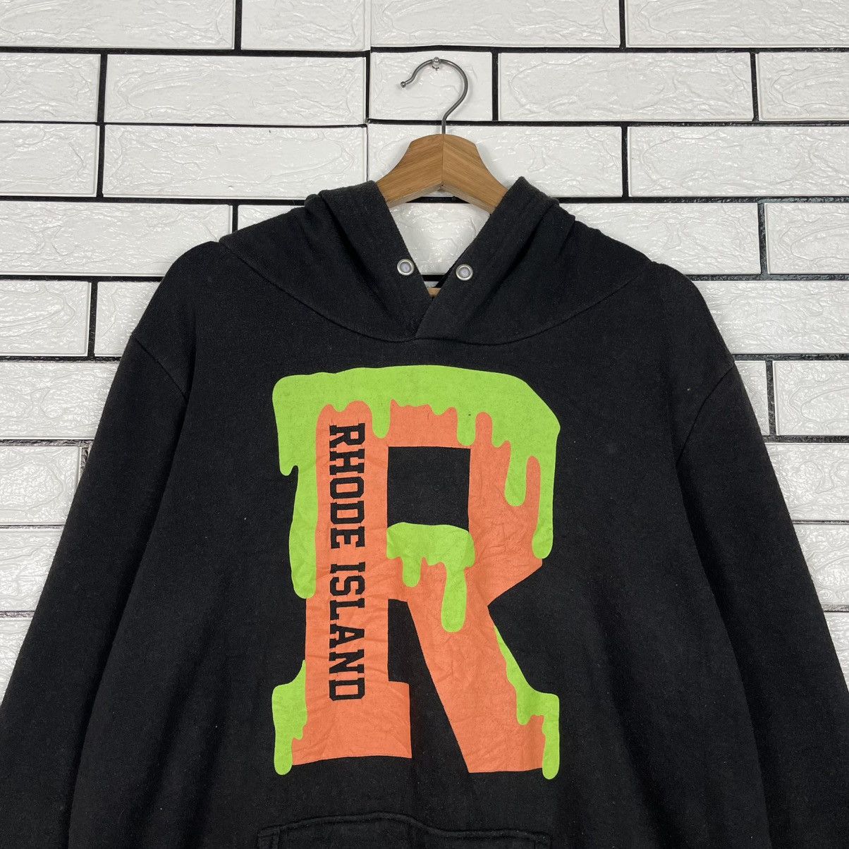 Japanese Brand Rhode Island Big Logo Pullover Hoodie Size US L / EU 52-54 / 3 - 11 Thumbnail