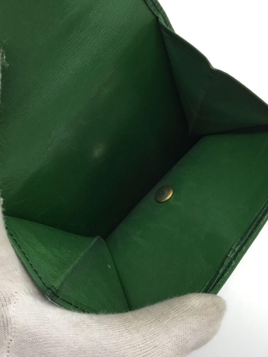 Louis Vuitton Louis Vuitton Epi Porto Vie Cult Credit Leather Plain Green Size ONE SIZE - 5 Thumbnail