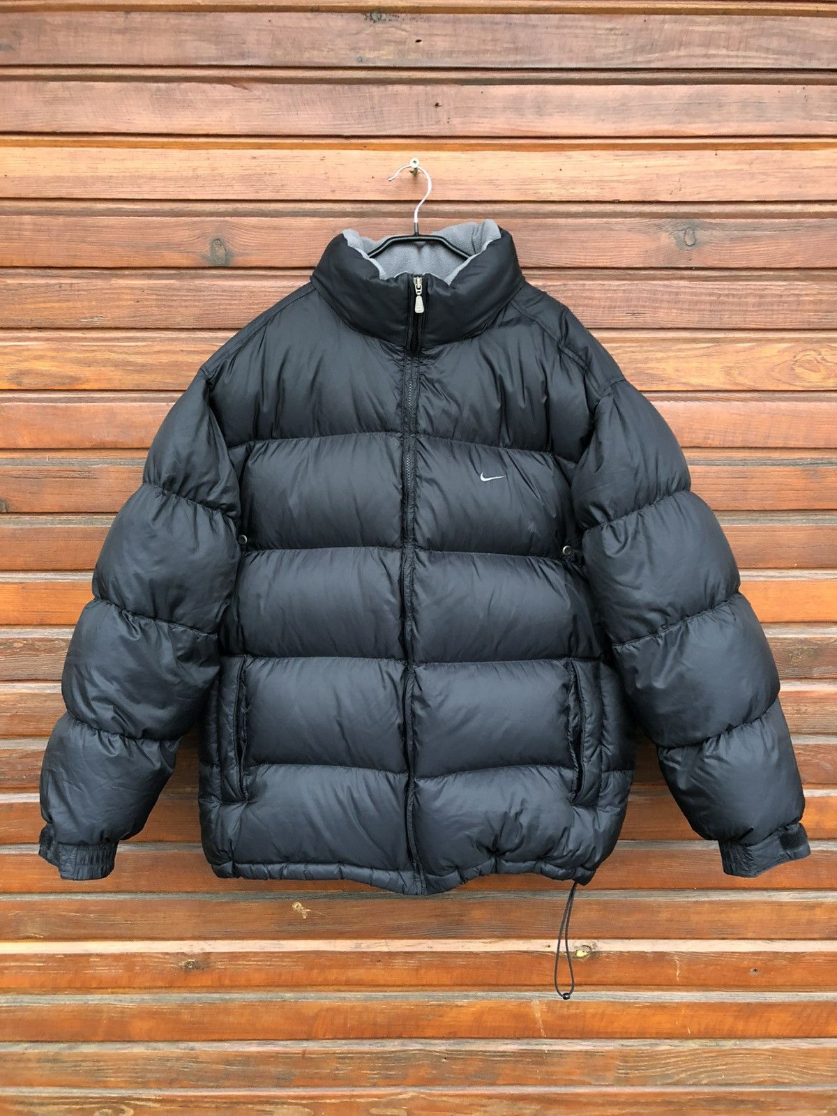 Nike Oversized Vintage Nike Swoosh Puffer Jacket Size US XL / EU 56 / 4 - 1 Thumbnail