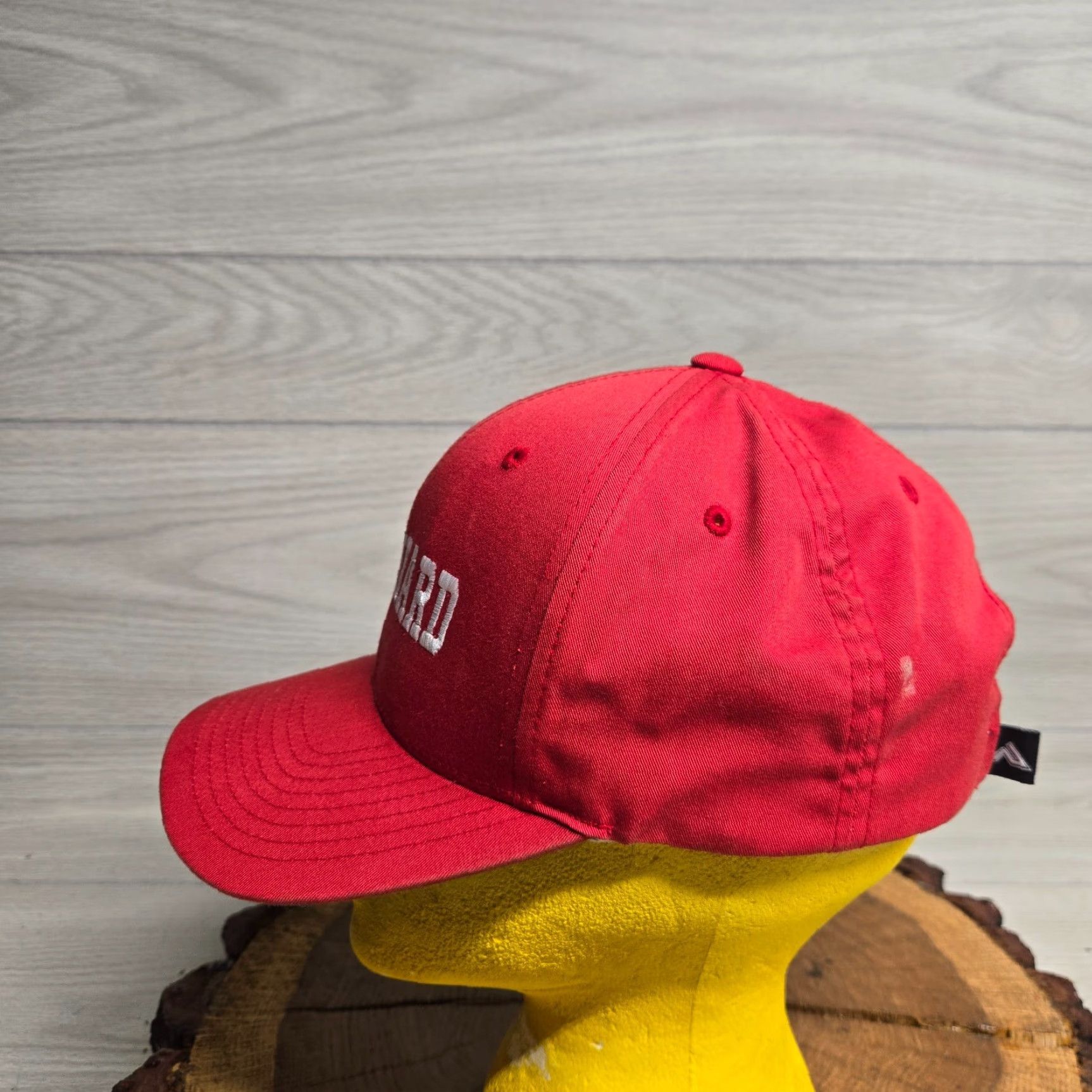 Vintage VINTAGE Red White Embroidered Lifeguard Adjustable Baseball Cap Hat Size ONE SIZE - 4 Thumbnail
