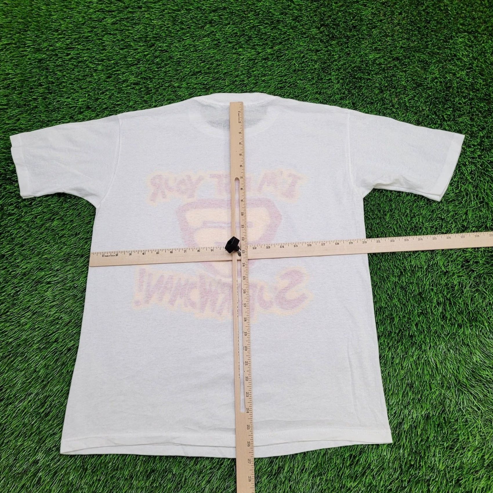 Vintage VINTAGE 80S Superwoman Shirt Womens Large 20x27 White (Shirt) Size L / US 10 / IT 46 - 3 Thumbnail