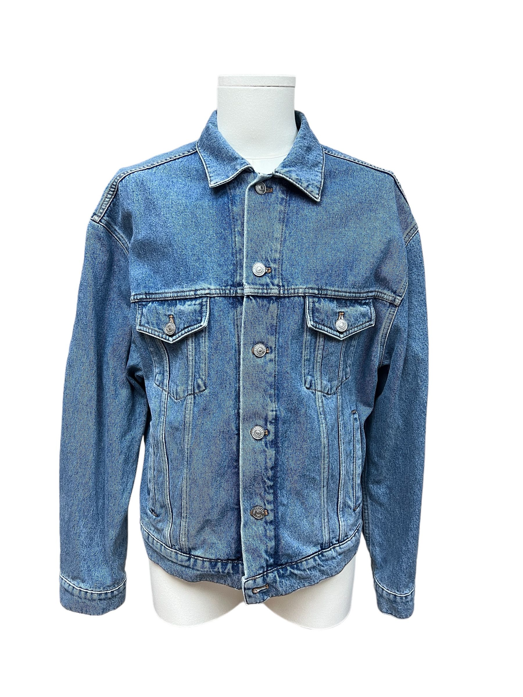 Balenciaga Balenciaga logo denim jacket Size US S / EU 44-46 / 1 - 2 Thumbnail
