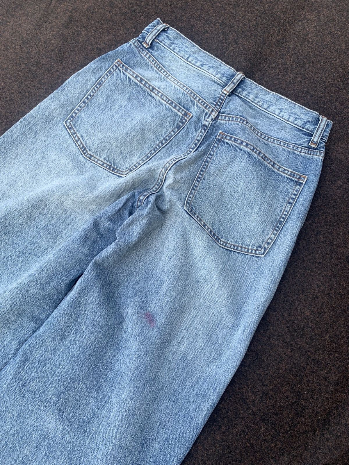 Uniqlo BAGGY UNIQLO BOX WHITE TAB VINTAGE.🔥🔥 Size US 28 / EU 44 - 3 Thumbnail