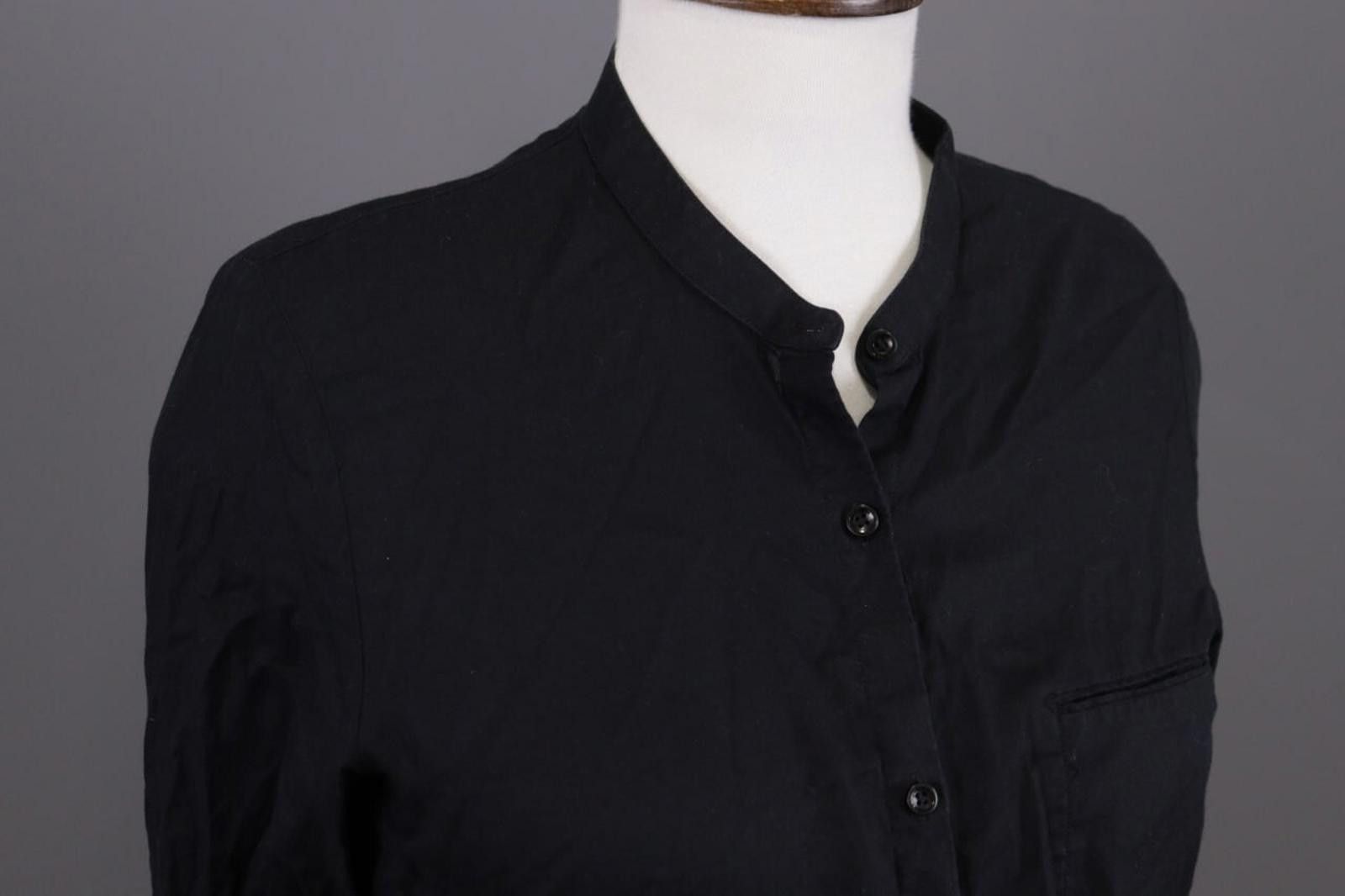 The Kooples The Kooples Black Lightweight Button Down Shirt Size S Size S / US 4 / IT 40 - 6 Thumbnail