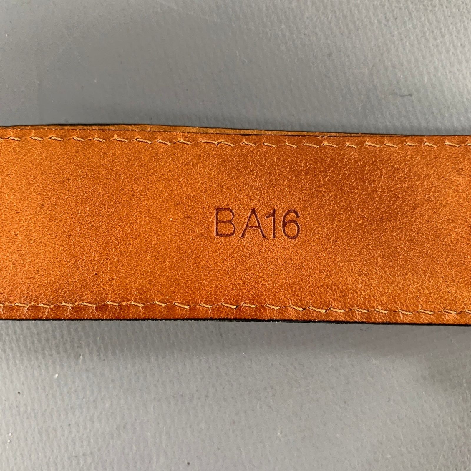 Tod's TOD'S Size 38 Black Silver Leather Belt Size 38 - 6 Thumbnail