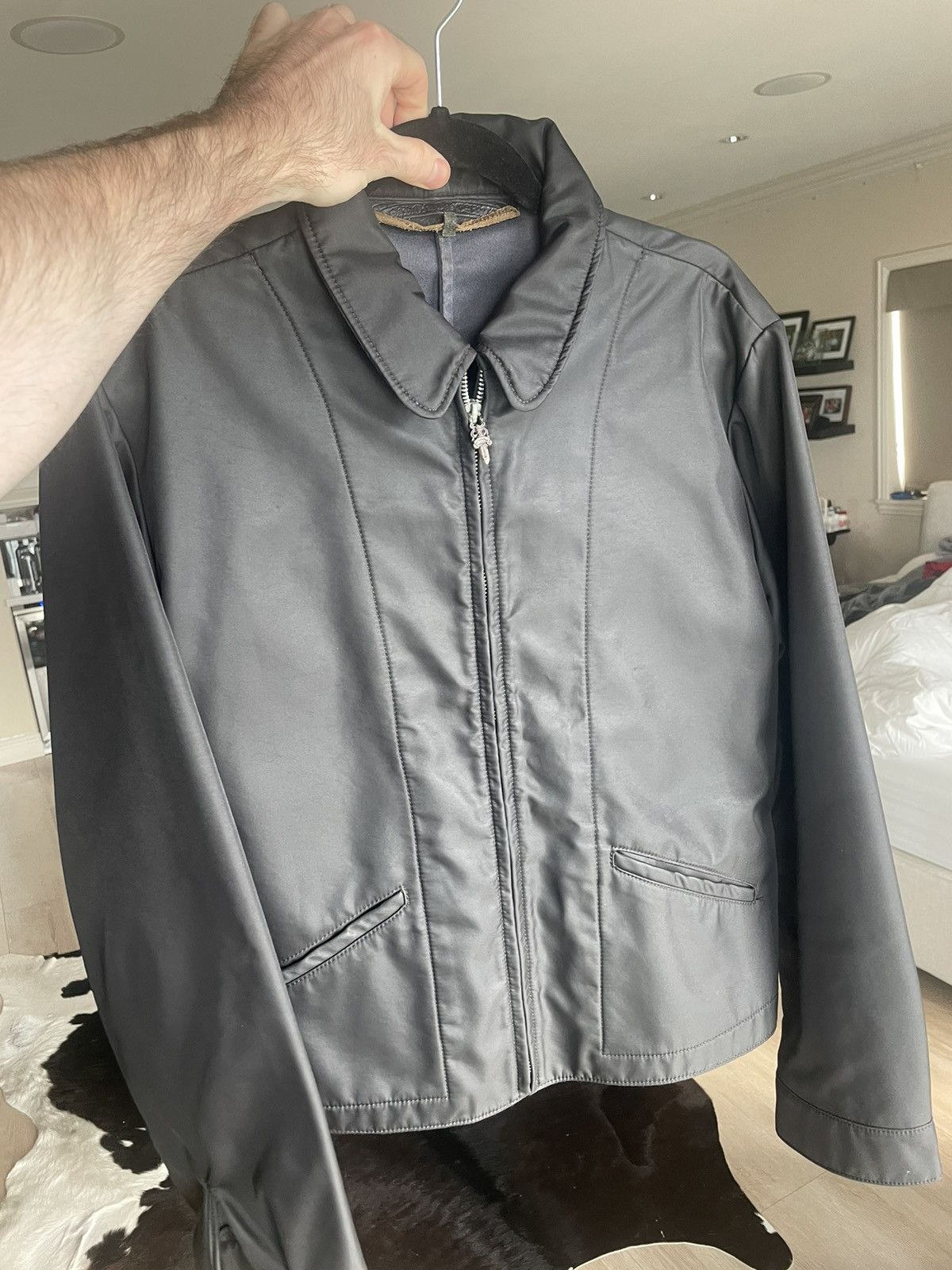 Chrome Hearts Chrome Hearts Nylon Trucker Jacket Patches Size US M / EU 48-50 / 2 - 6 Thumbnail