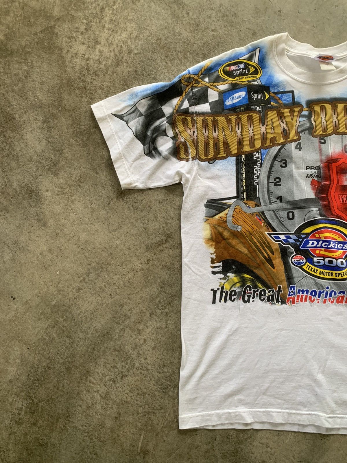 NASCAR × Vintage vintage overprint nascar shirt by dickies Size US XL / EU 56 / 4 - 2 Thumbnail