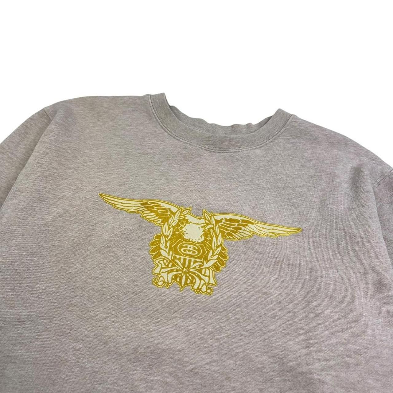Stussy Vintage 2000s Stussy Eagle Sweatshirt - Large Size US L / EU 52-54 / 3 - 2 Thumbnail