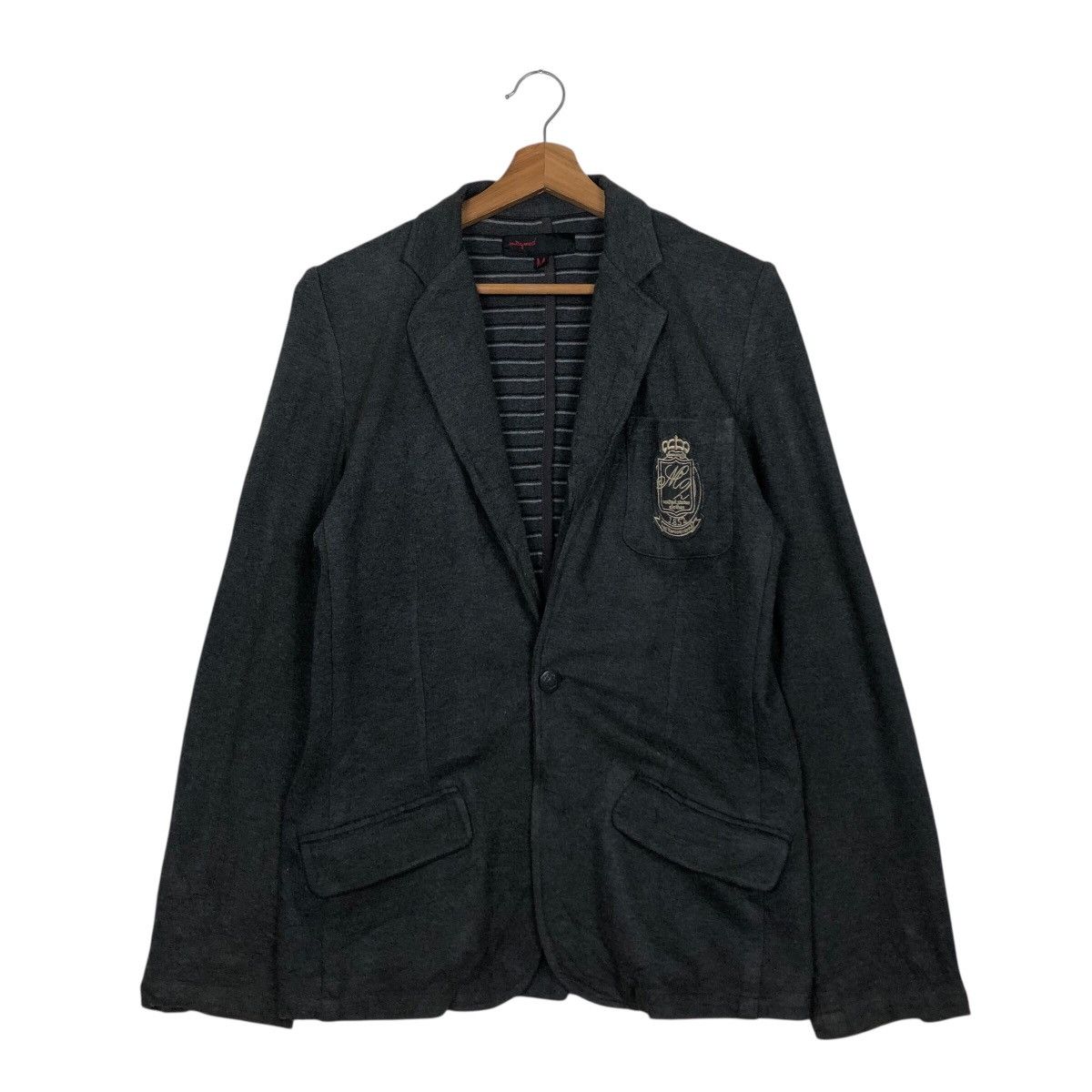 Japanese Brand 📌Light Button Jacket Chore M2Squared Issey Miyake Size US M / EU 48-50 / 2 - 2 Thumbnail
