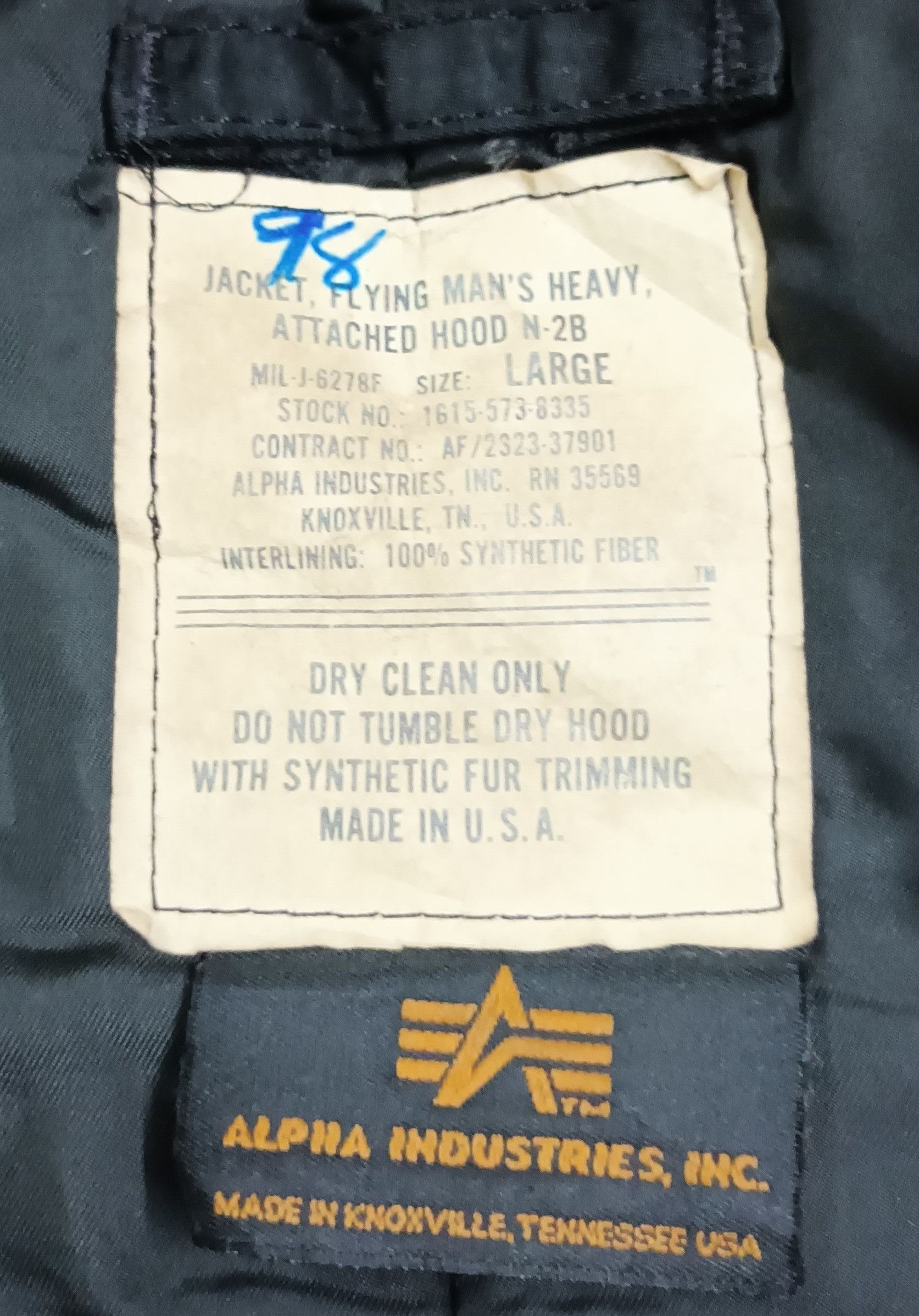 Alpha Industries 🔥 ALPHA INDUSTRIES BOMBERS JACKET 🔥 Size US L / EU 52-54 / 3 - 3 Thumbnail