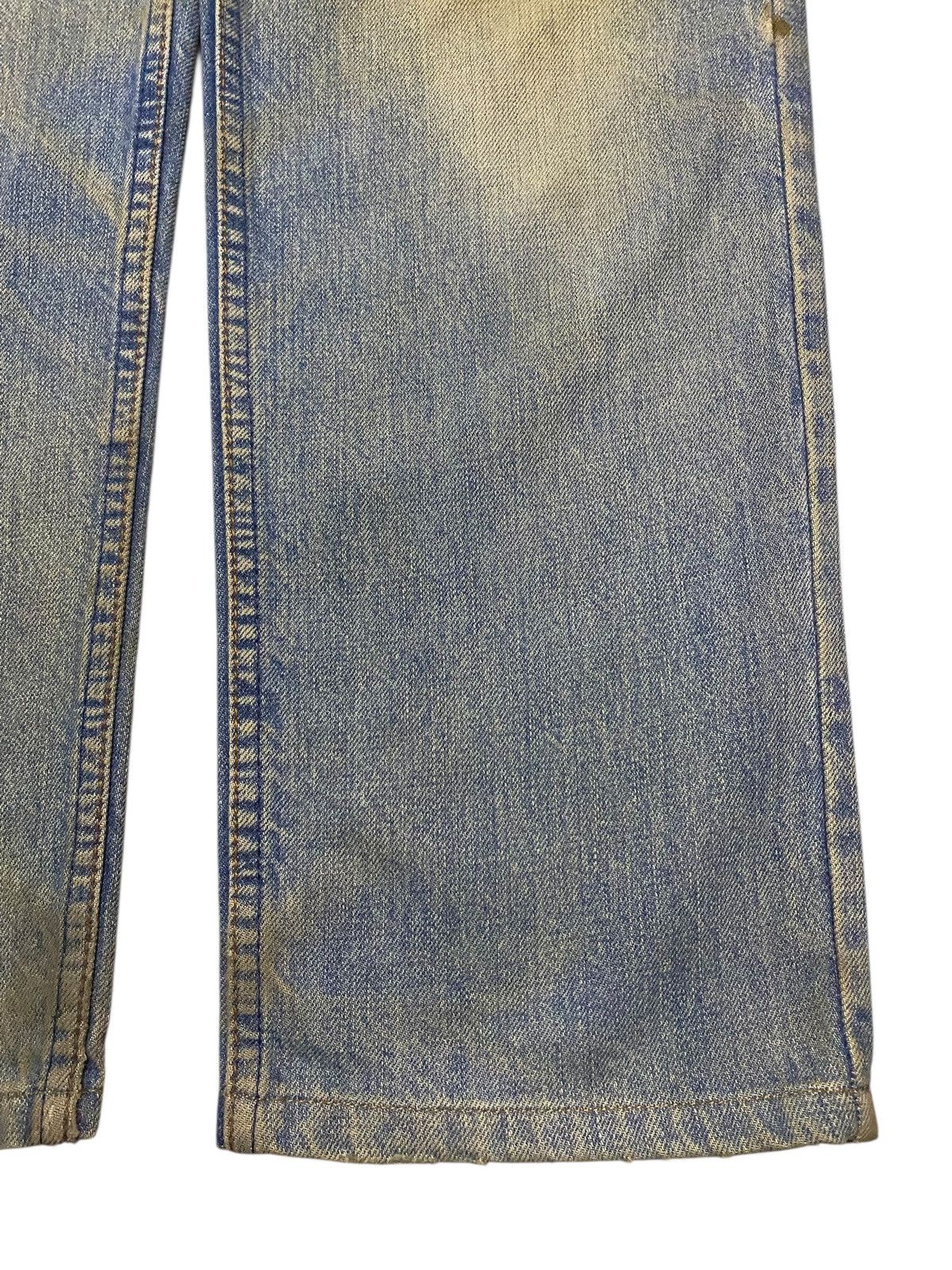 Levi's Vintage Levis 502 80s Mud Wash Distressed Loose Jeans Size US 33 - 10 Thumbnail