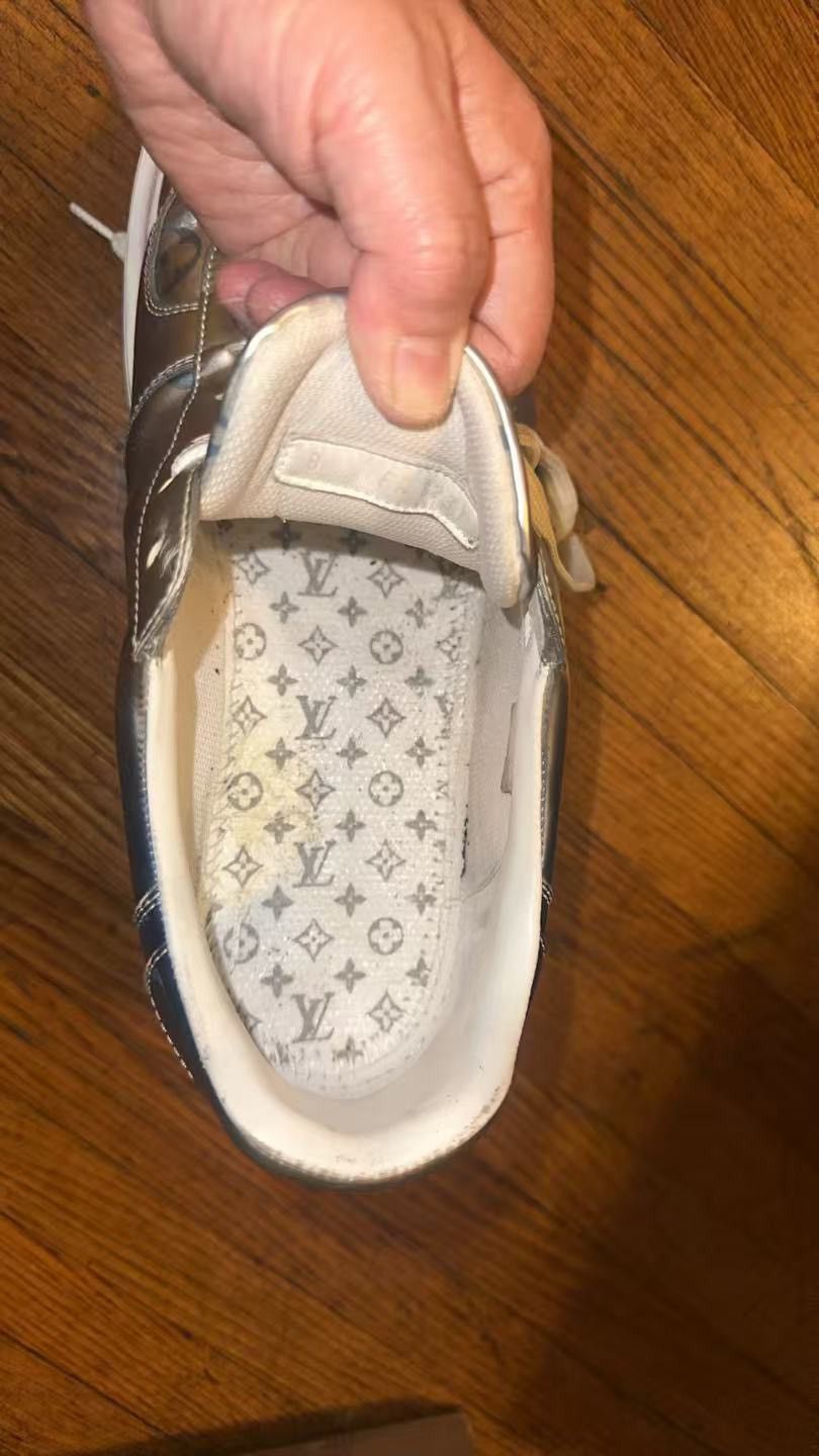 Louis Vuitton Louis Vuitton Beverly Hills Sneaker – Metallic Monogram Size US 7 / EU 40 - 7 Thumbnail