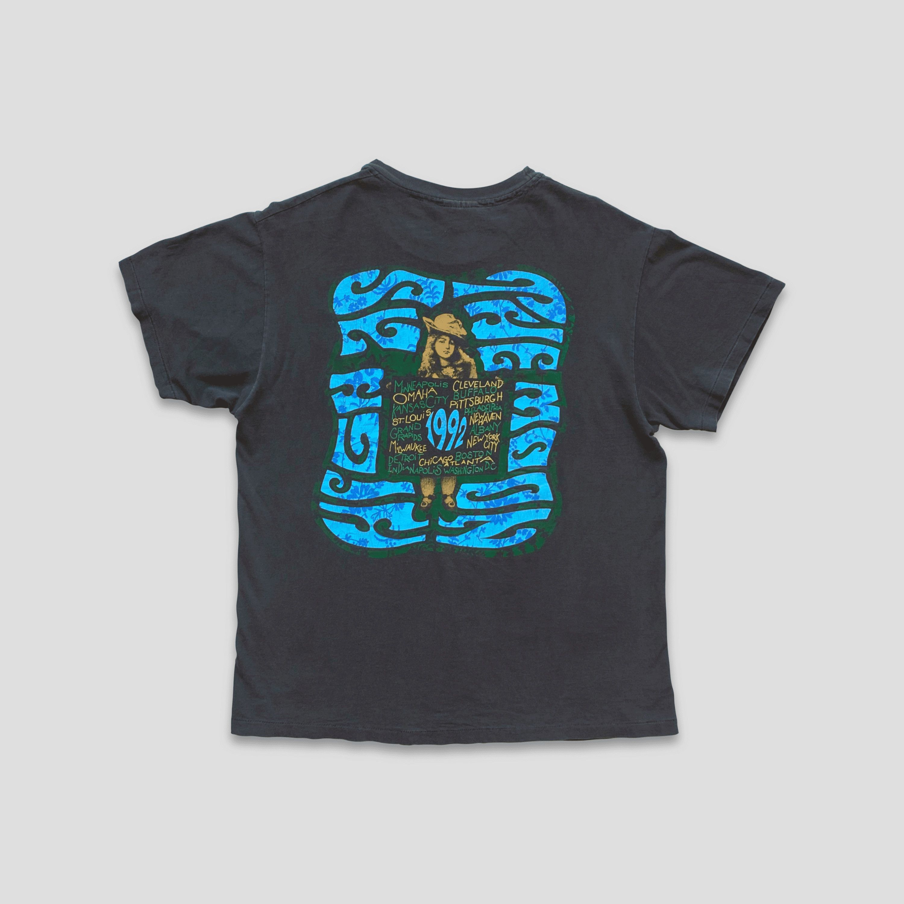 Band Tees × Hanes × Vintage Vintage 1992 The Black Crowes High As The Moon Tour T-Shirt Size US L / EU 52-54 / 3 - 5 Thumbnail