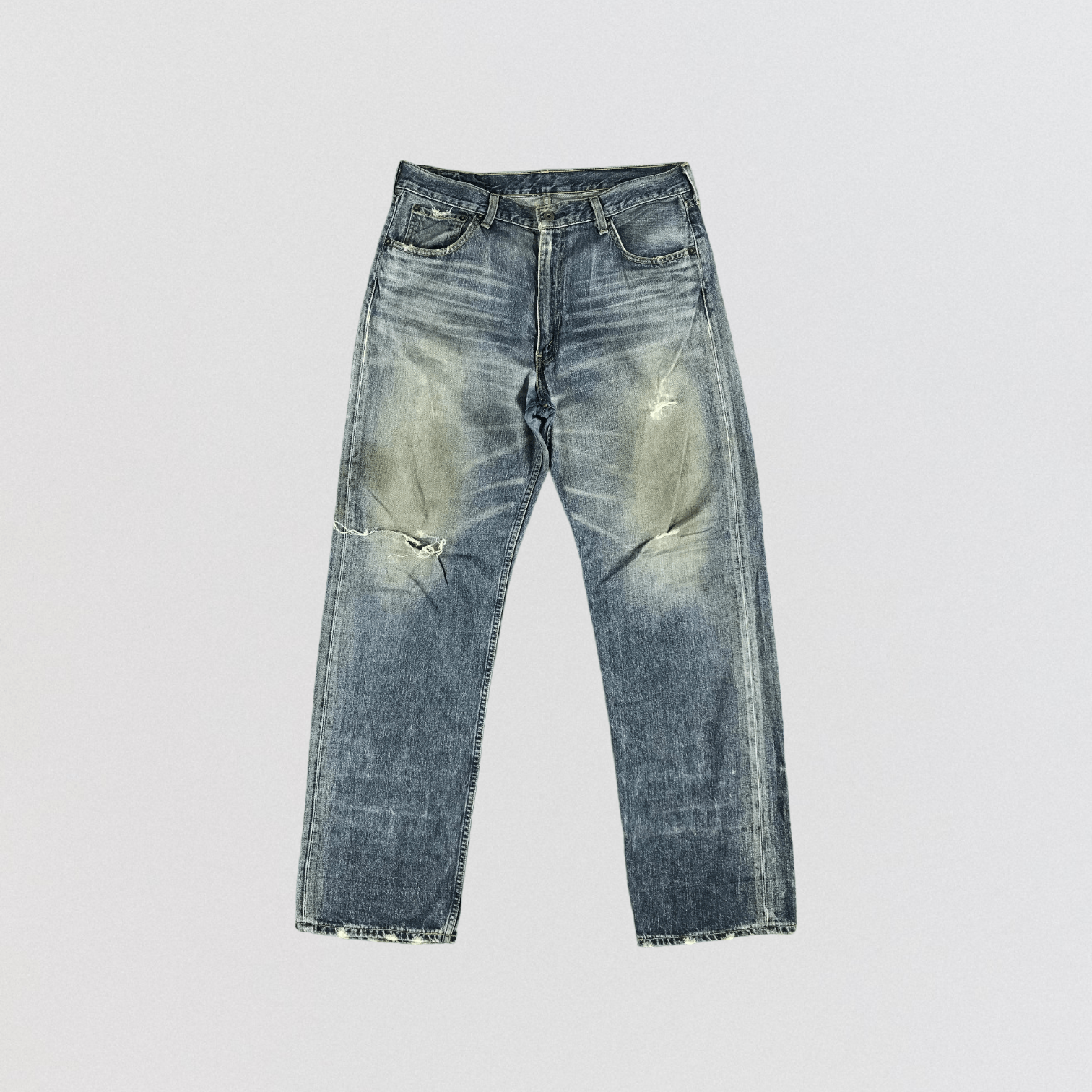 Levi's × Vintage 90s Vintage Blue Wash Levis 504 Jeans-JM2738 Size US 36 / EU 52 - 1 Thumbnail