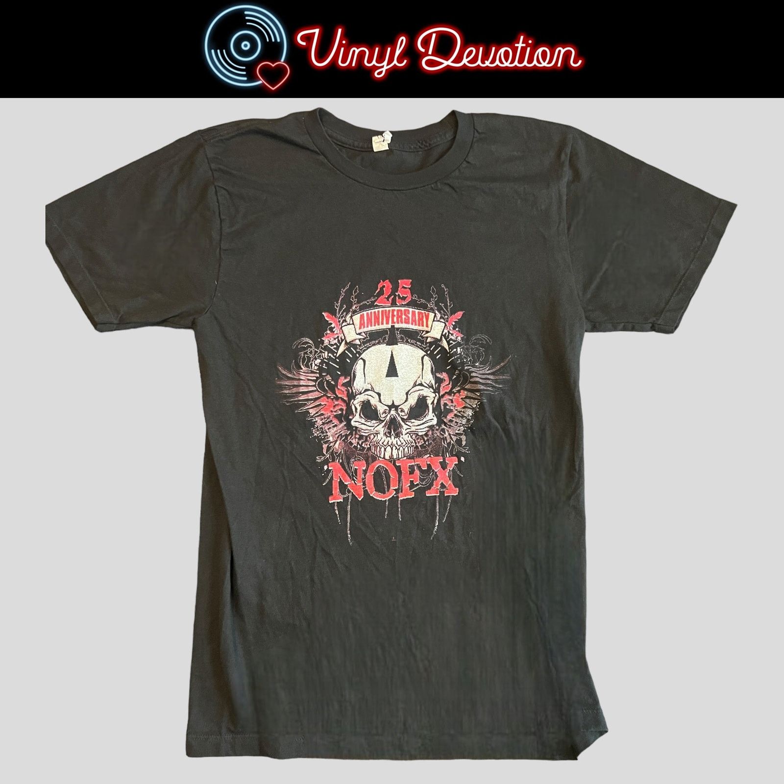 Band Tees NOFX Band - Black 25th Anniversary T-Shirt Size S Size US S / EU 44-46 / 1 - 1 Thumbnail