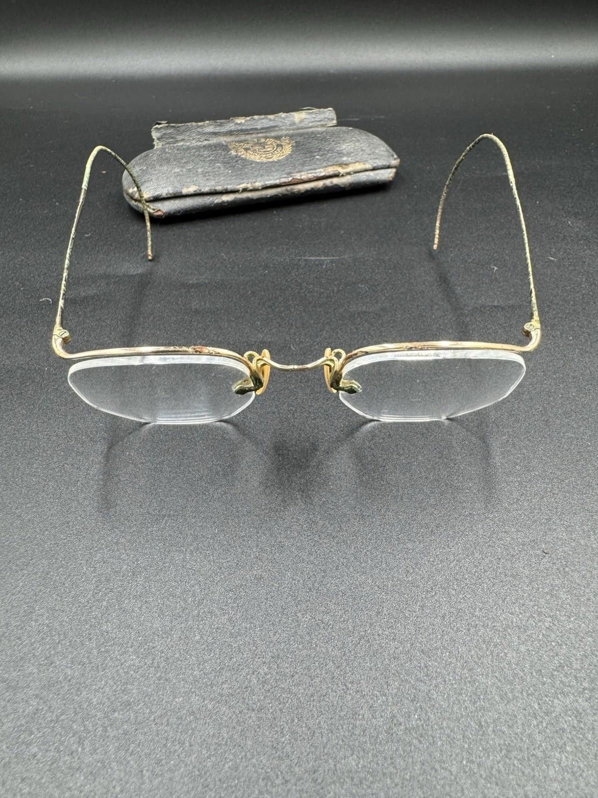 Other Vintage American Optical Ful-Vue Pince-Nez 1/10 12K GF Glass Size ONE SIZE - 2 Thumbnail
