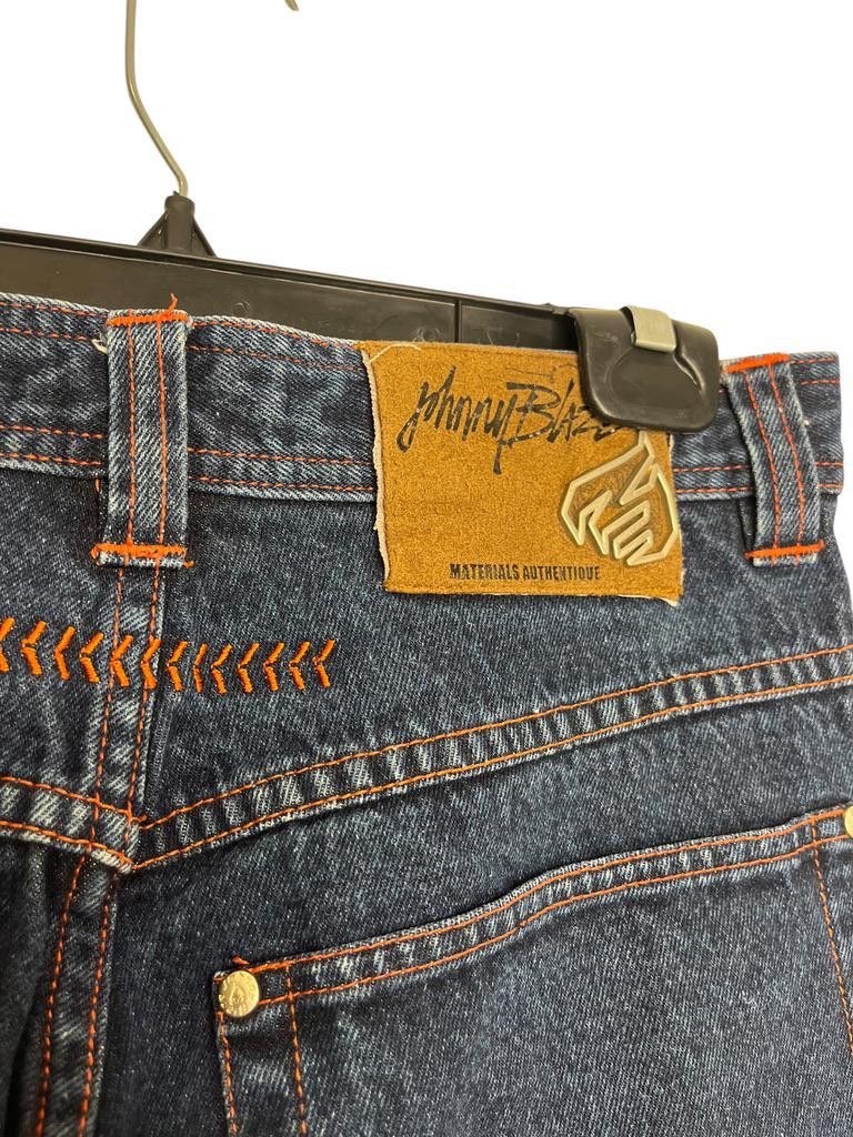 Designer Y2k Johnny Blaze Super Baggy Pants JNCO Style Jeans 30 x 30 Size US 30 / EU 46 - 3 Thumbnail