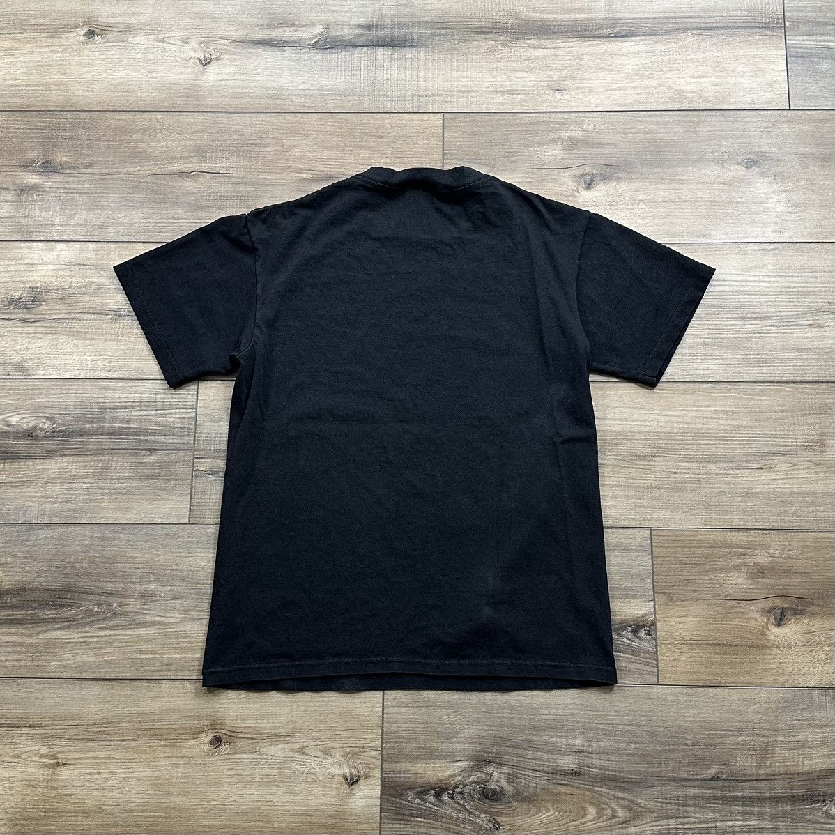Nutmeg Vintage 90s Nutmeg Black Blank Made in USA Tee Size US L / EU 52-54 / 3 - 6 Thumbnail