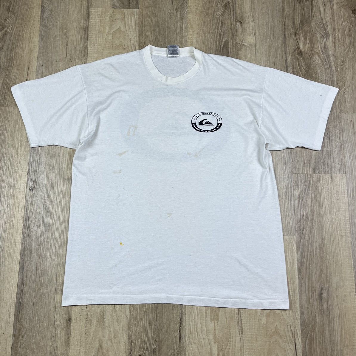 Quiksilver × Vintage Vintage Quicksilver T Shirt 90s Men’s Double Sided Print XL Size US XL / EU 56 / 4 - 2 Thumbnail