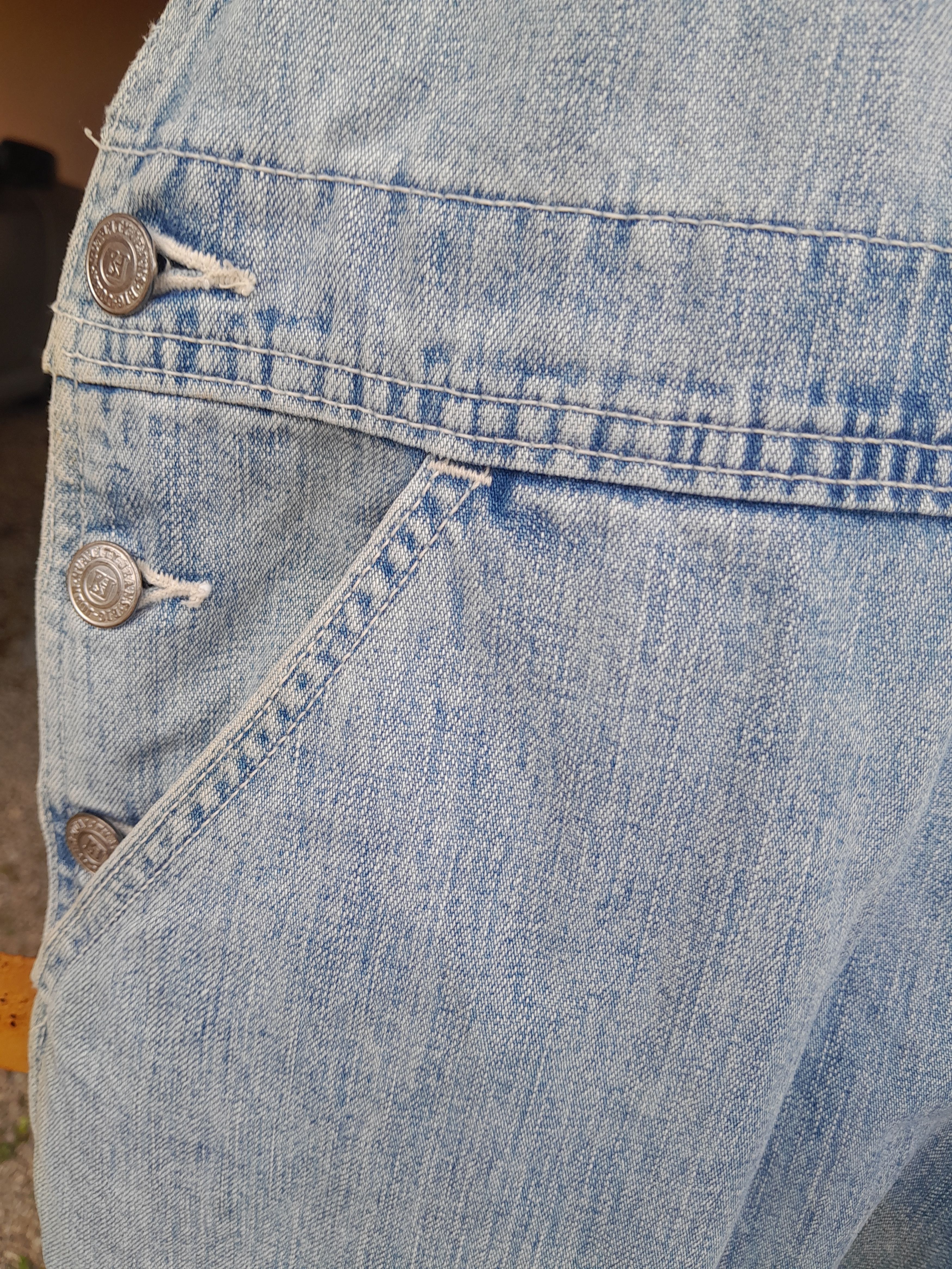 Vintage Vintage BIG JOHN scovvil button overall jeans denim Size US 40 / EU 56 - 10 Thumbnail